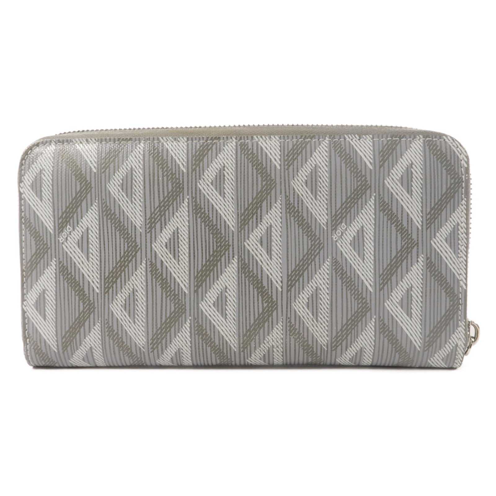 Dior 塗層帆布Long Zip Wallet長錢包