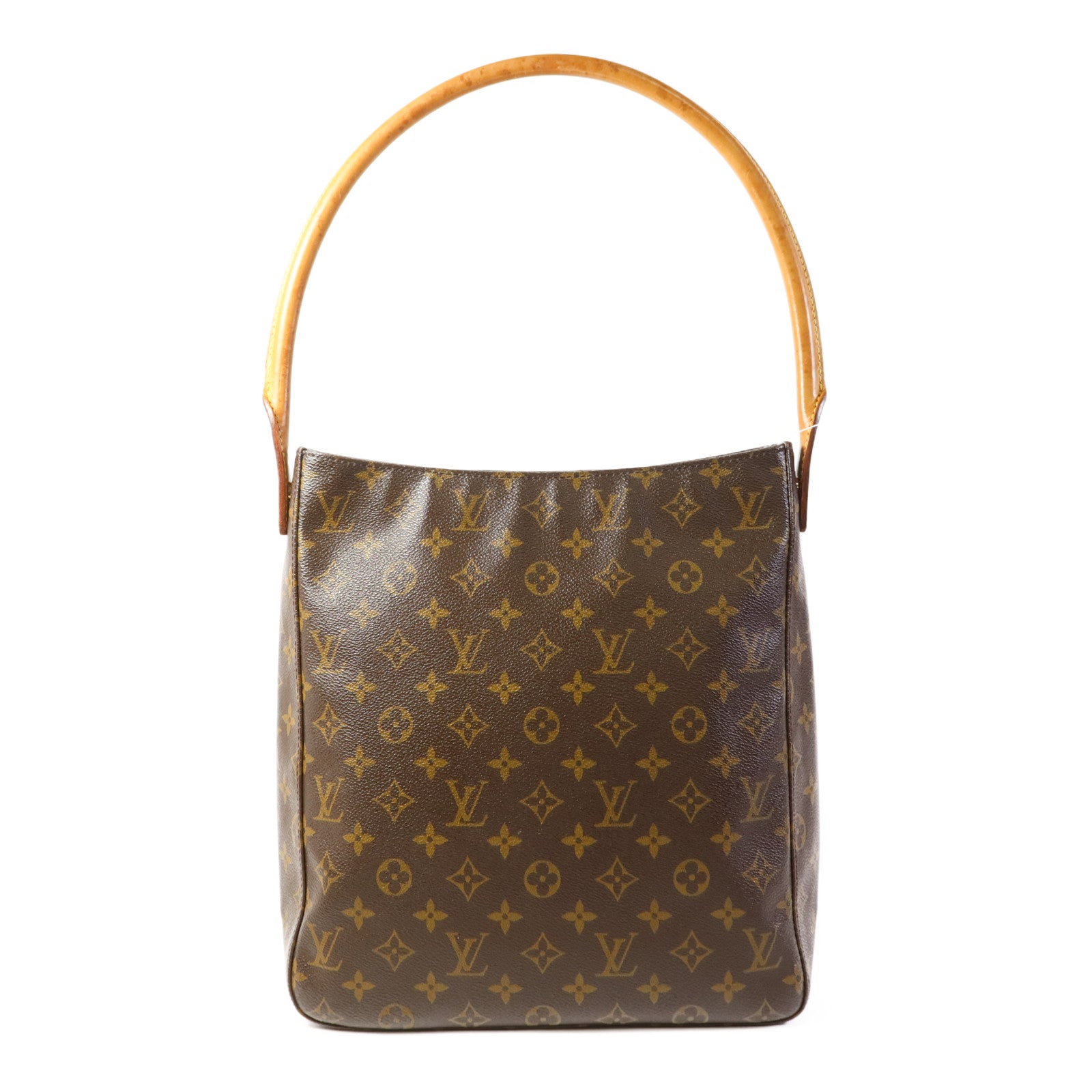 LOUIS VUITTON Monogram Looping GM金扣肩背袋