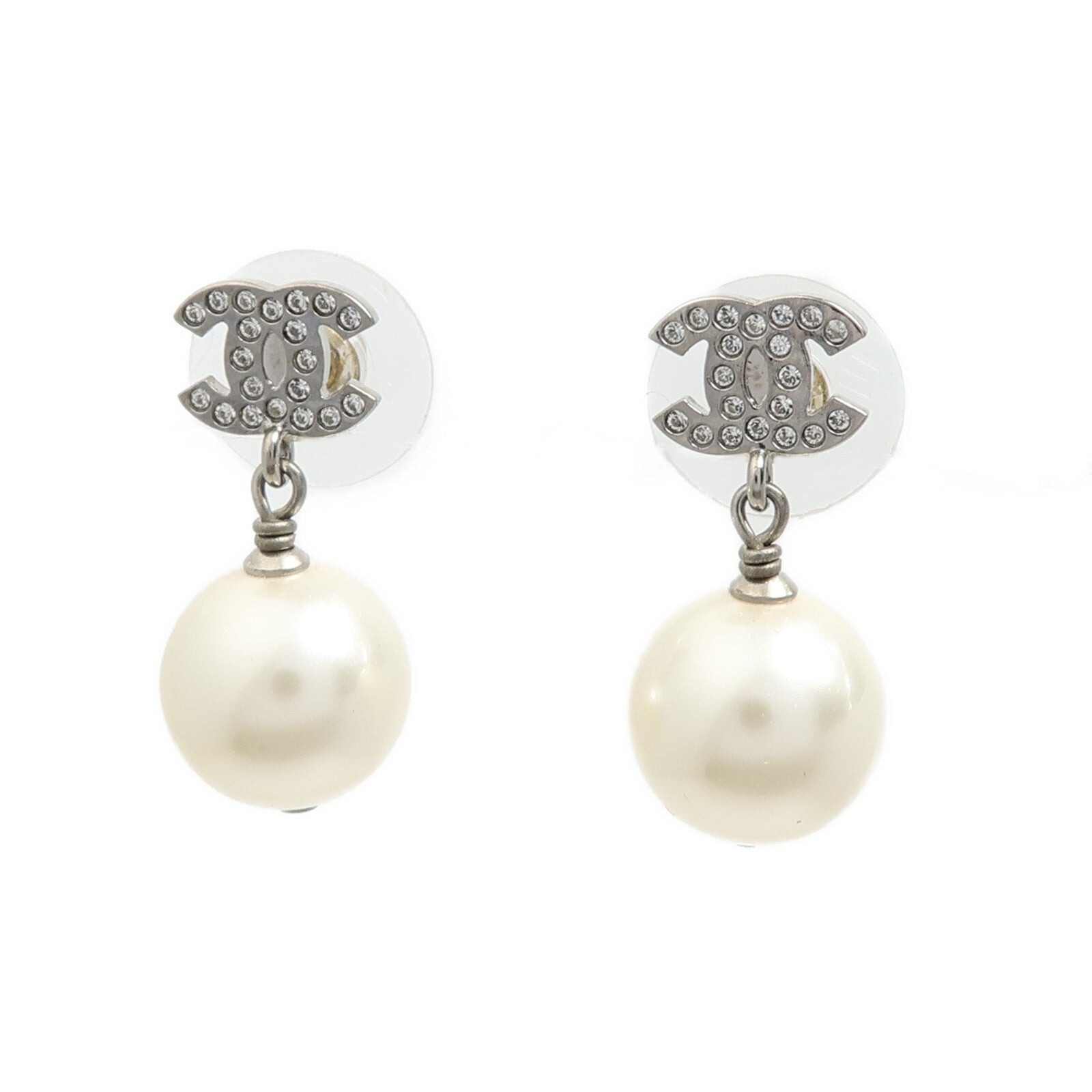 CHANEL 金屬/PVC Earrings耳環