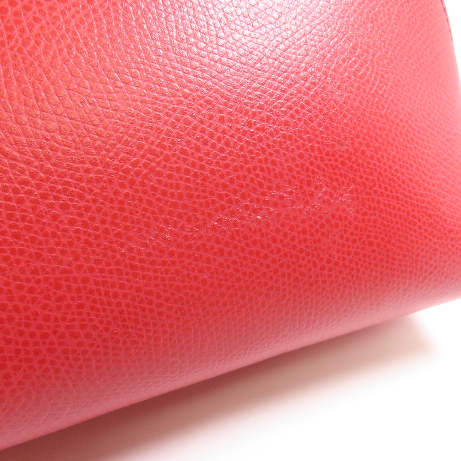 Furla 牛皮皮革Pouch金扣手拿包