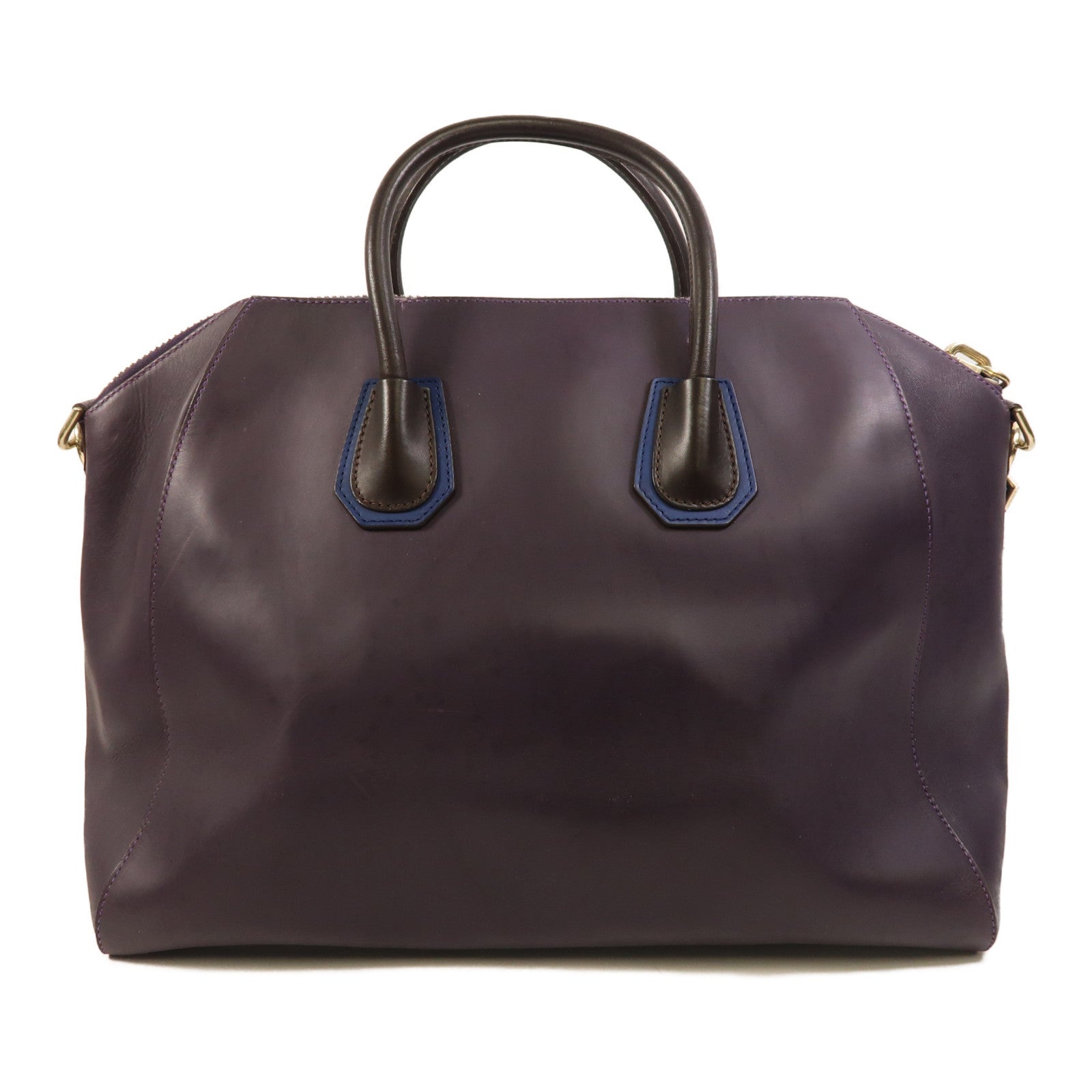 GIVENCHY 牛皮皮革Antigona Large金扣手挽肩背兩用袋