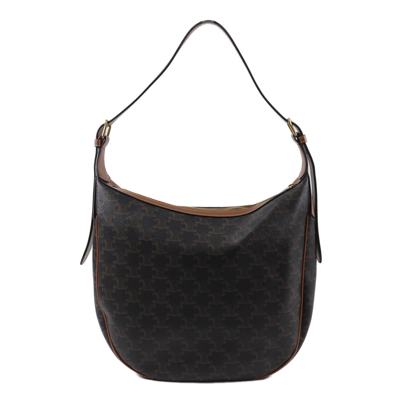 CELINE 塗層帆布Heloise Hobo肩背袋