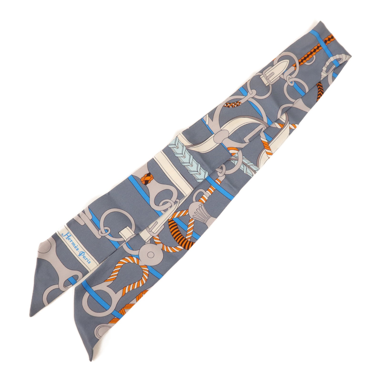 HERMES 絲質Twilly絲巾