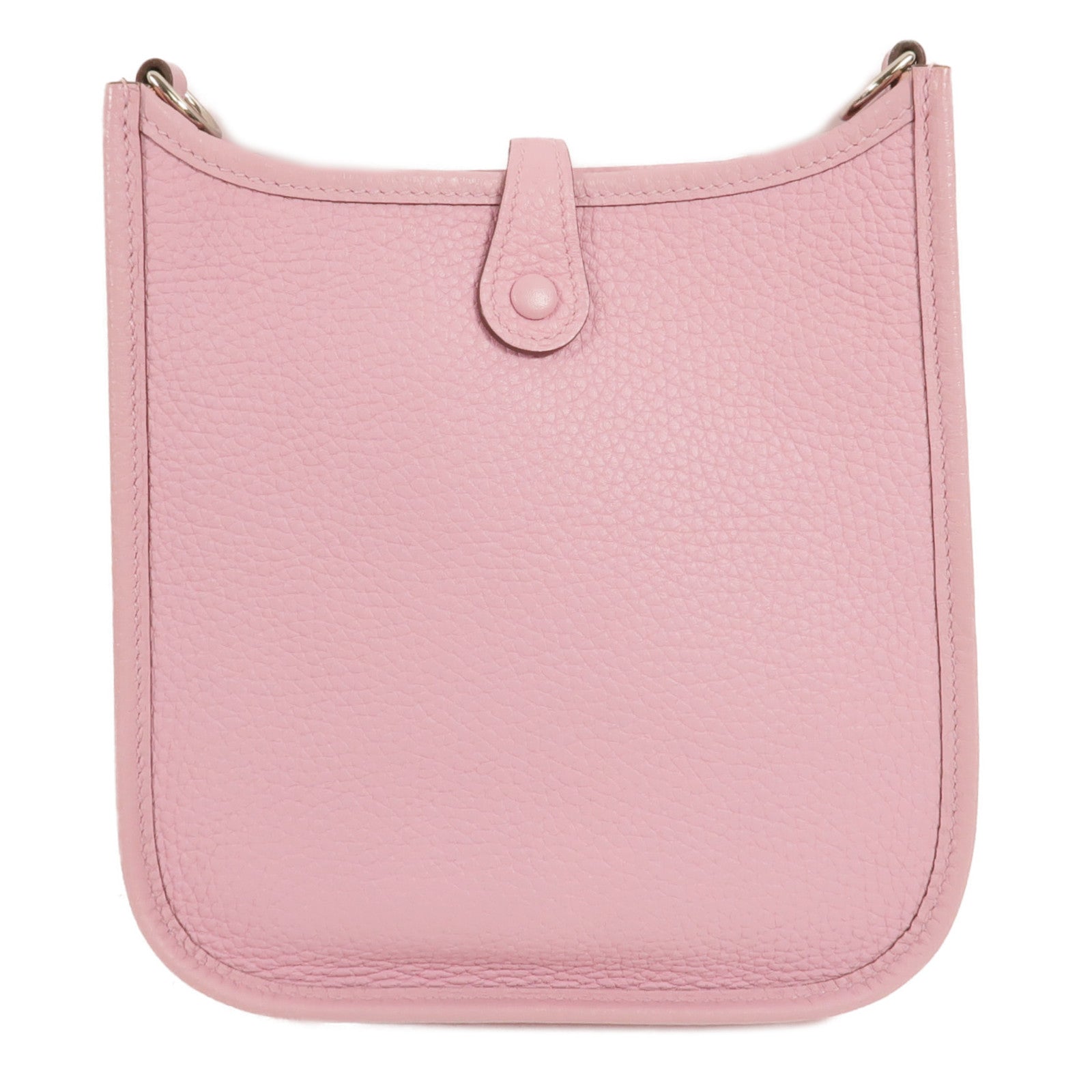 HERMES Clemence皮革Evelyne TPM肩背袋Mauve Sylvestre