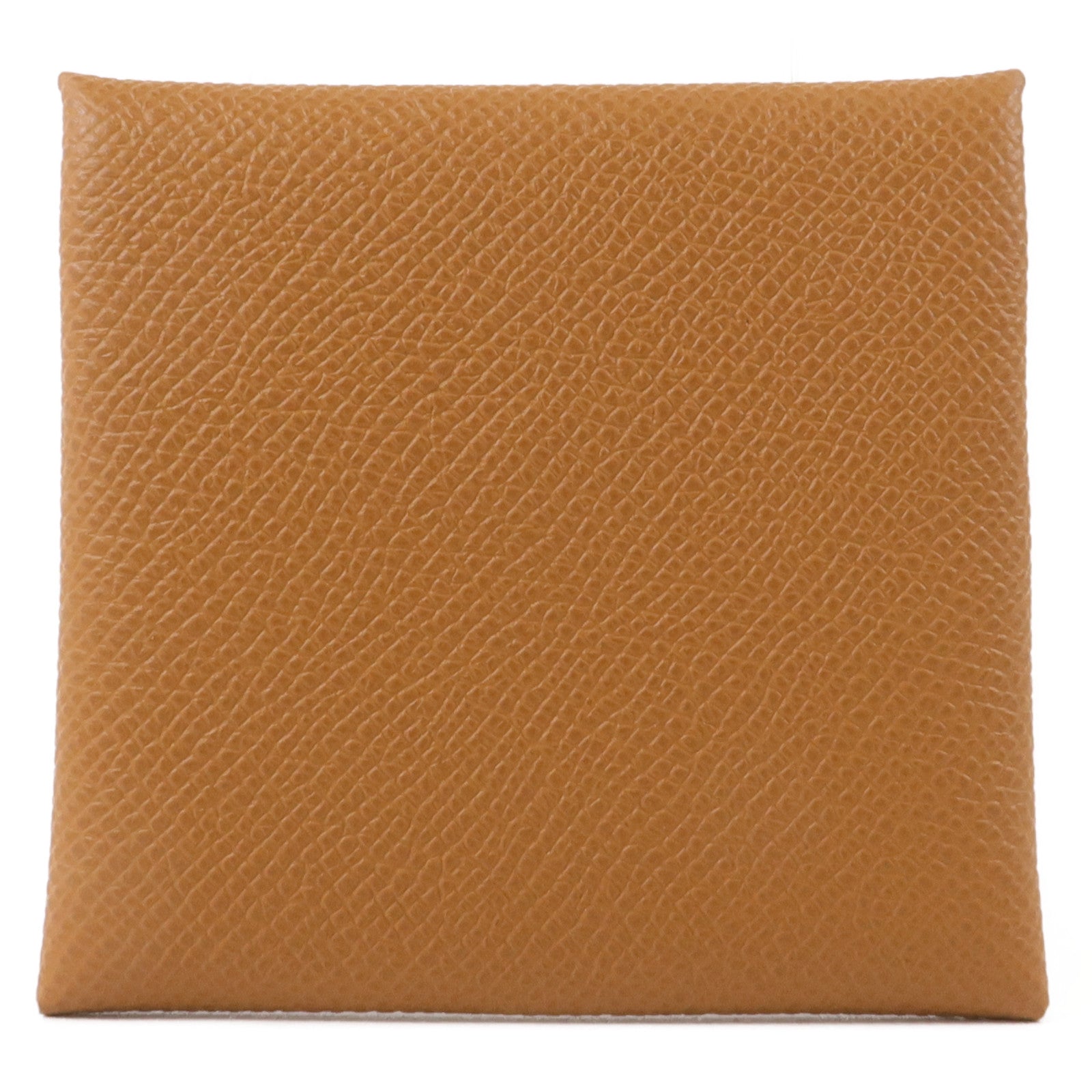 HERMES Epsom皮革Bastia Change Purse零錢包Gold