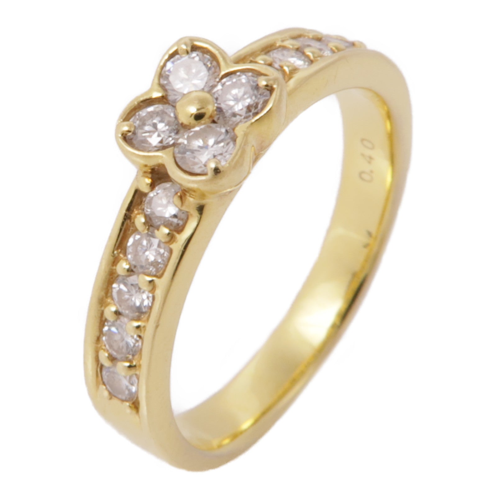 JEWELRY Diamond Ring 18K Yellow Gold US#5