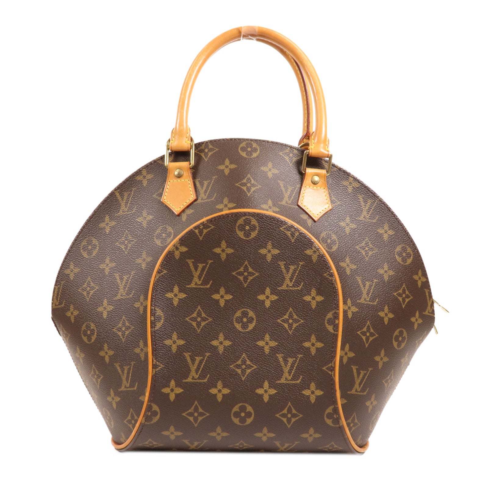 LOUIS VUITTON Monogram Ellipse MM金扣手挽袋
