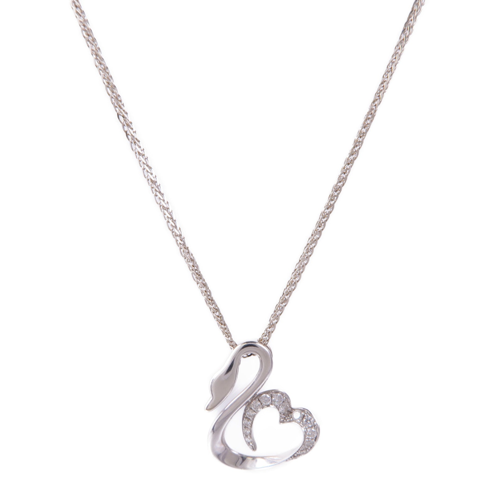 JEWELRY 18K白金Diamond Necklace鑽石項鍊