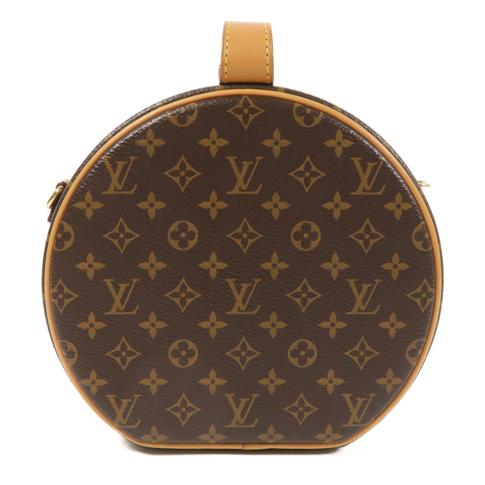 LOUIS VUITTON LV GHW Petite Boite Chapeau 2 Way Shoulder Bag Monogram M43514