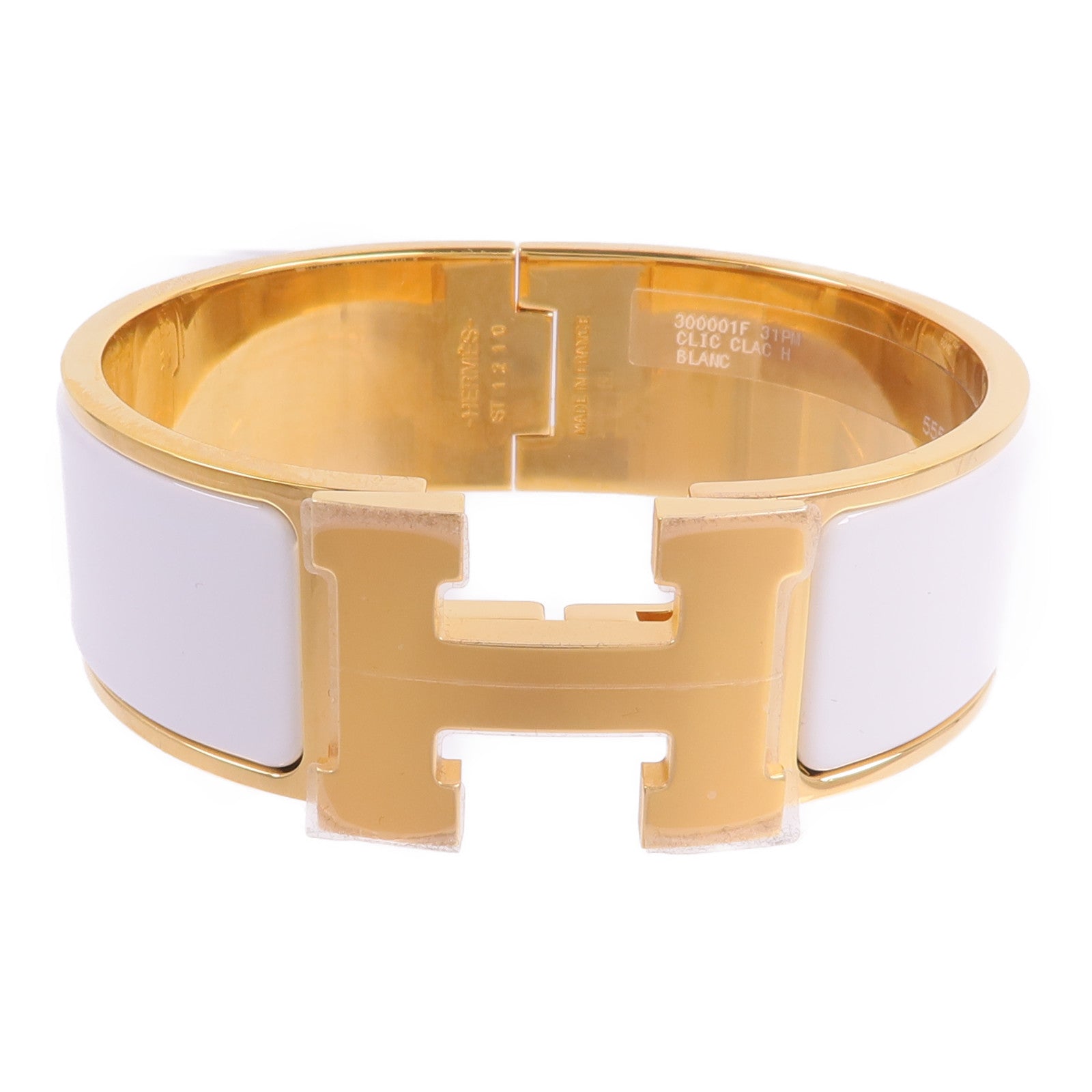 HERMES 金屬/琺瑯Clic Clac H Bracelet手鐲