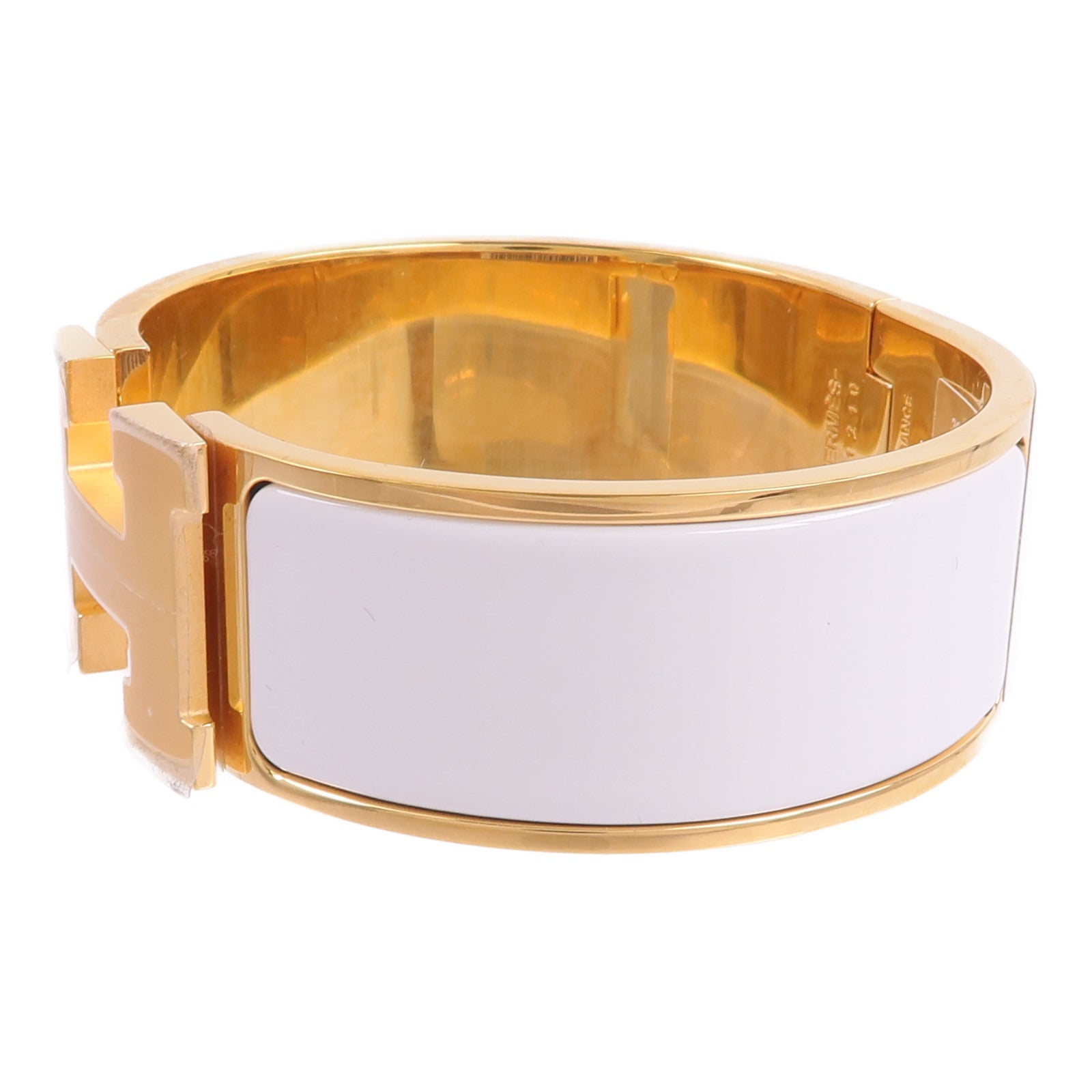 HERMES 金屬/琺瑯Clic Clac H Bracelet手鐲