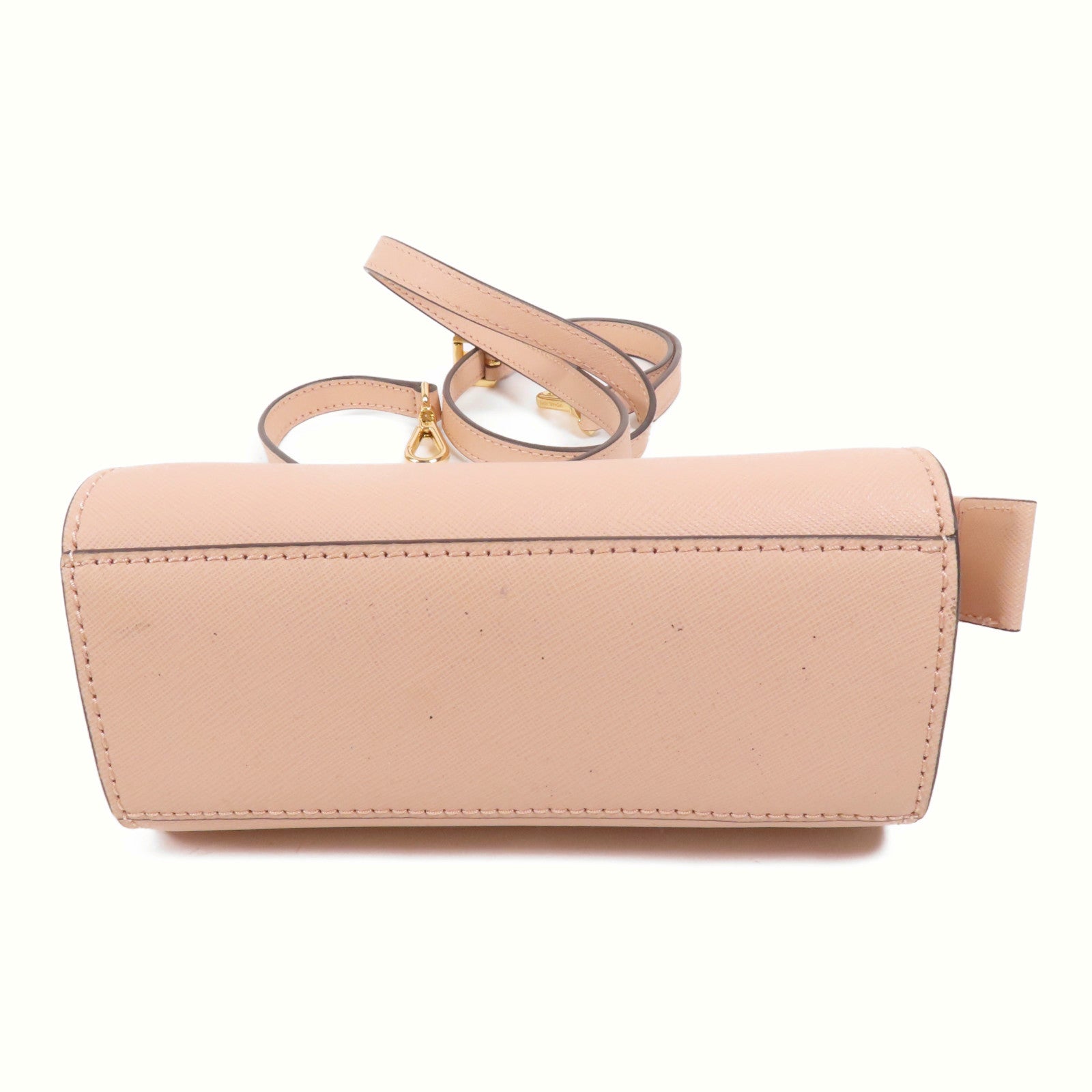 Michael Kors 牛皮皮革Selma Mini金扣肩背袋