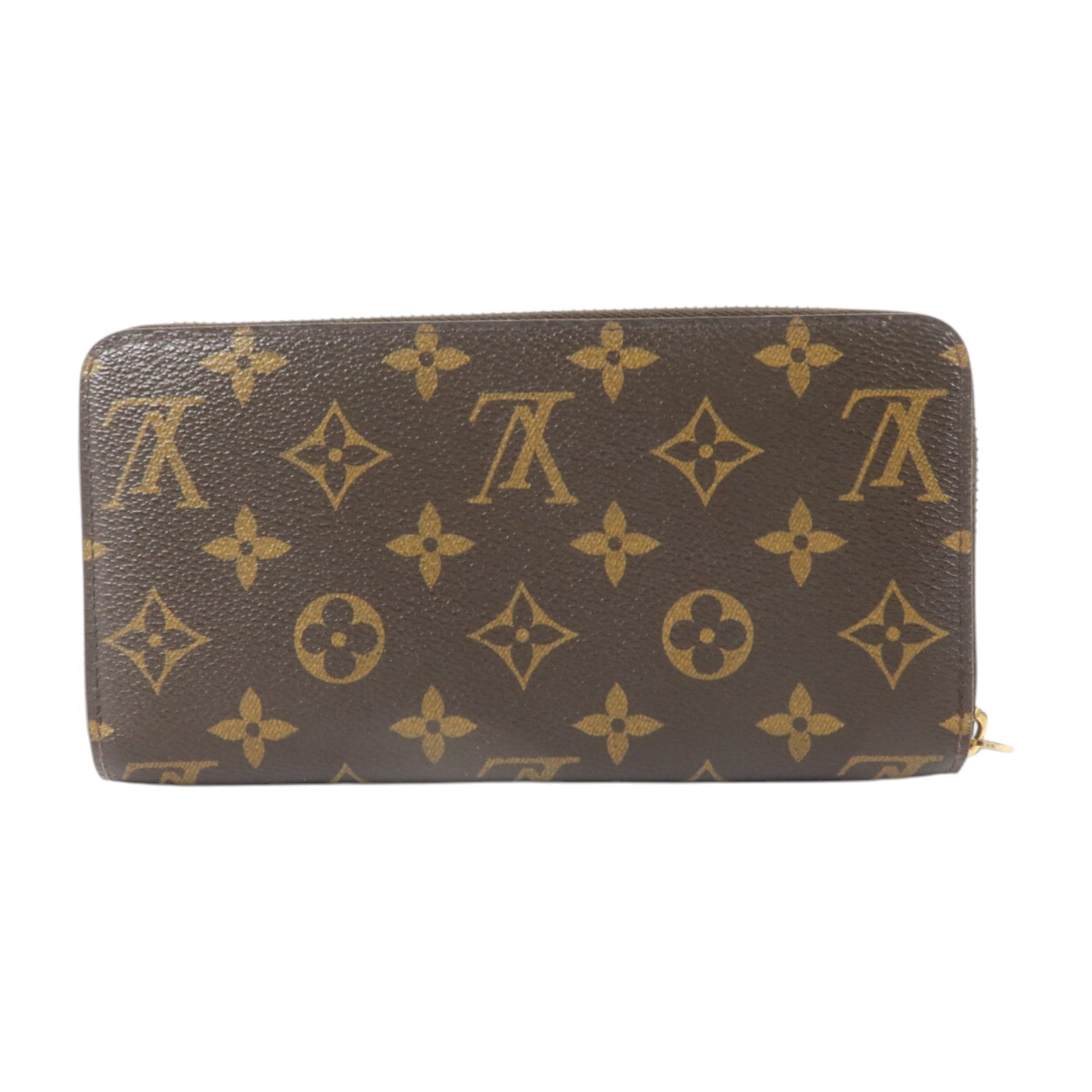 LOUIS VUITTON Monogram Zipper Long Wallet金扣長錢包