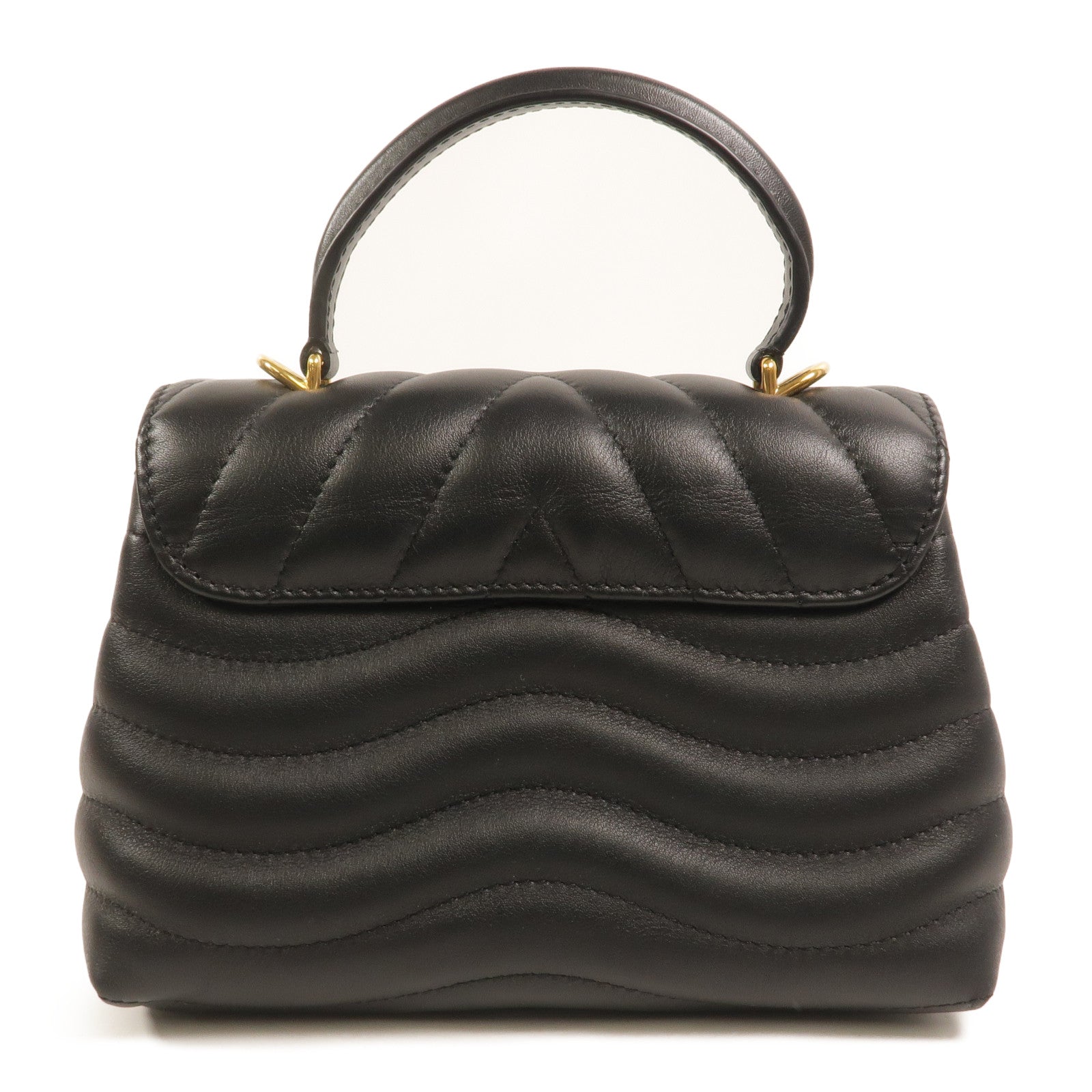 LOUIS VUITTON 牛皮皮革New Wave Hold Me手挽肩背兩用袋