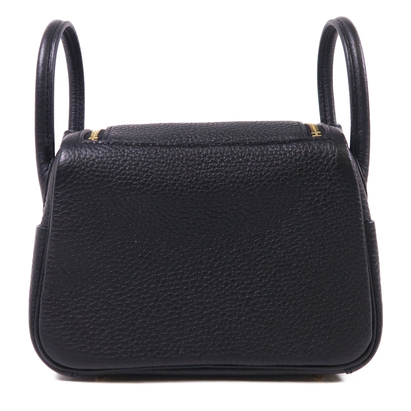 HERMES Mini Lindy金扣手挽肩背兩用袋