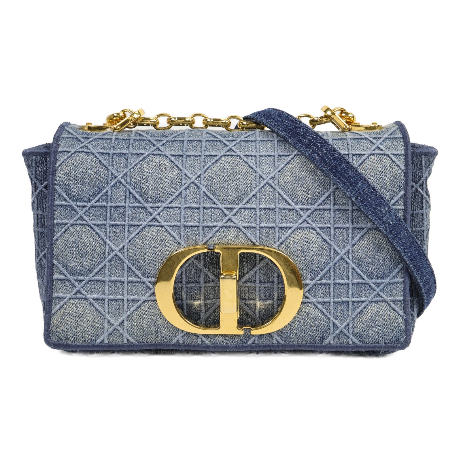 Dior 牛仔布Caro Small肩背袋