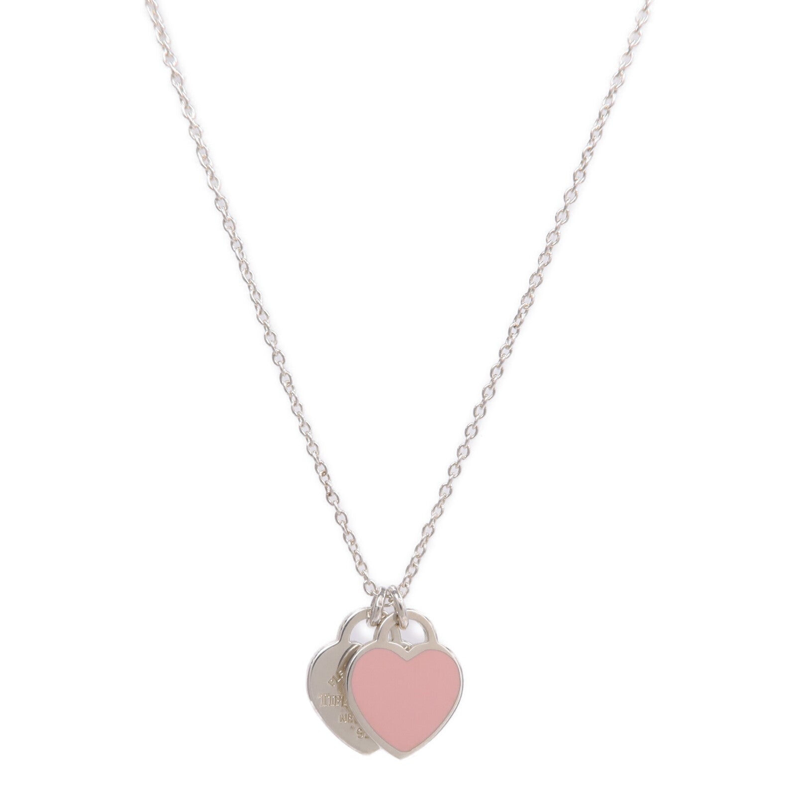 TIFFANY&CO 925純銀Return To Tiffany Heart Pendant項鍊