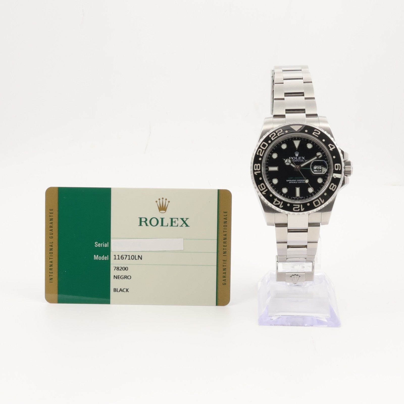 ROLEX GMT Master II 116710LN