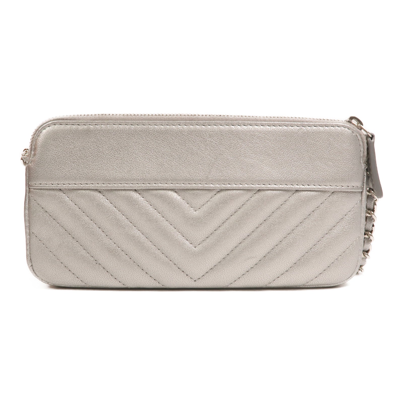 CHANEL 牛皮皮革Wallet On Chain鏈帶肩背袋