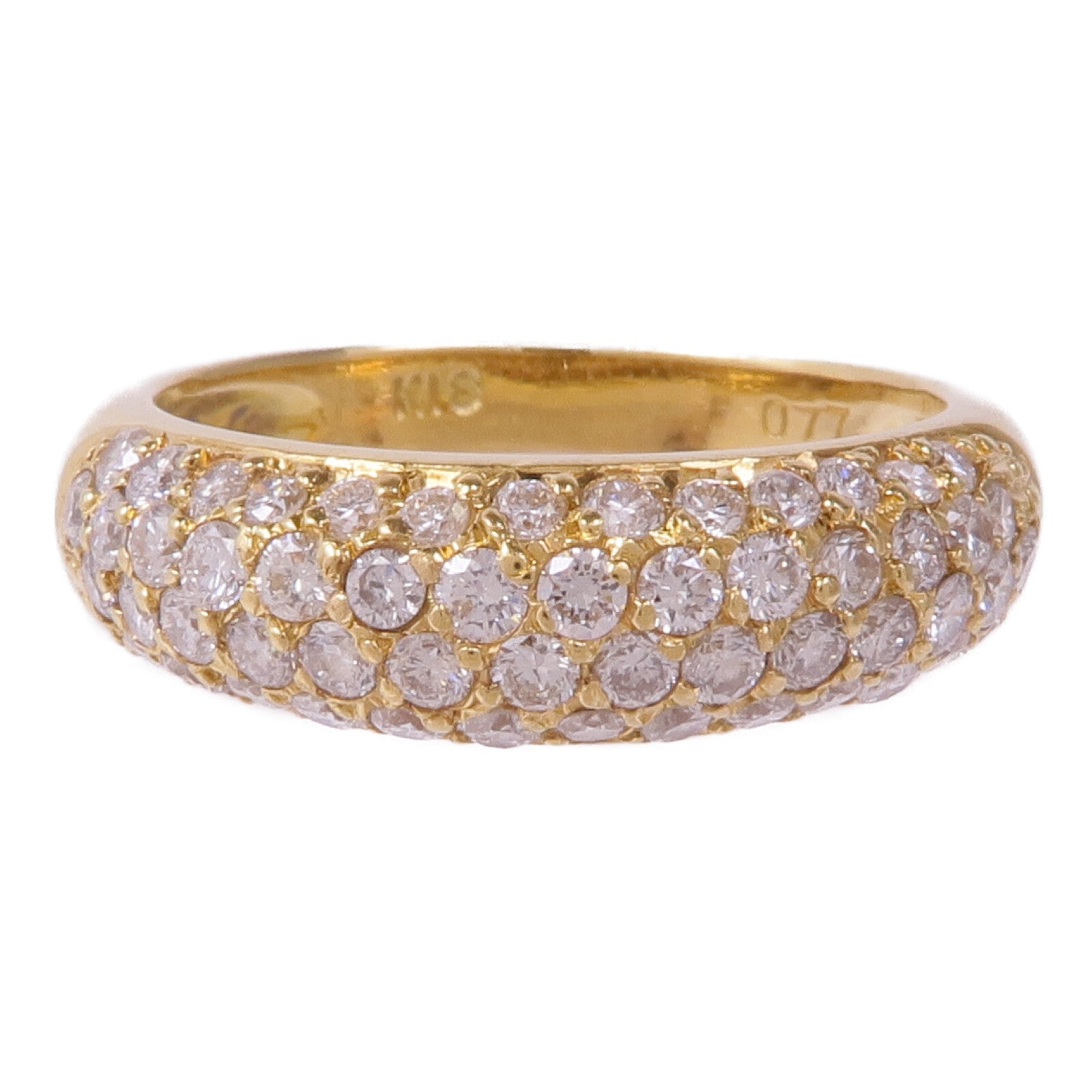 JEWELRY 【激減優惠】18K黃金Diamond Ring鑽石戒指US#5