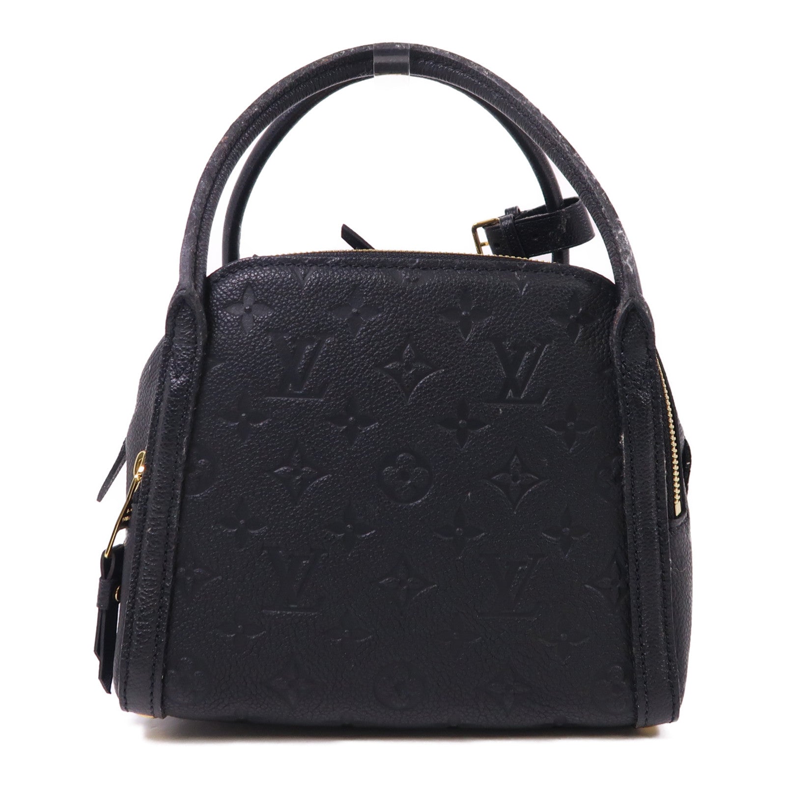LOUIS VUITTON Monogram Empreinte Marais BB金扣手挽袋