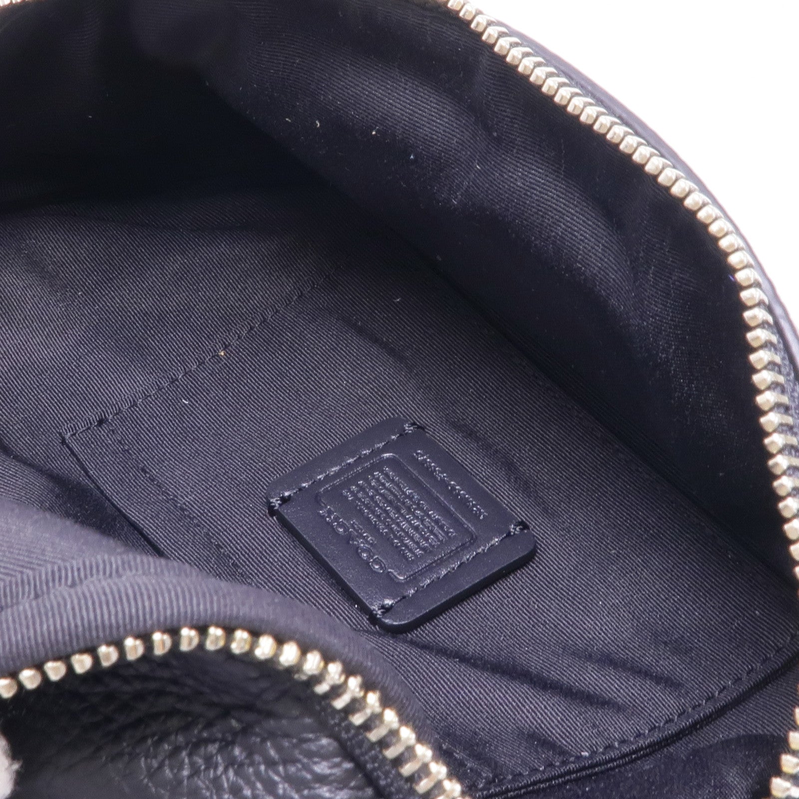 COACH 牛皮皮革Waist Bag銀扣腰包