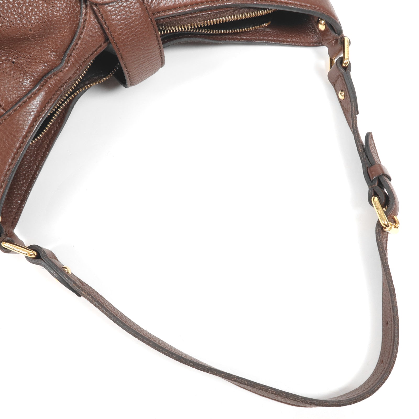 LOUIS VUITTON Monogram Mahina Mahina XS金扣肩背袋