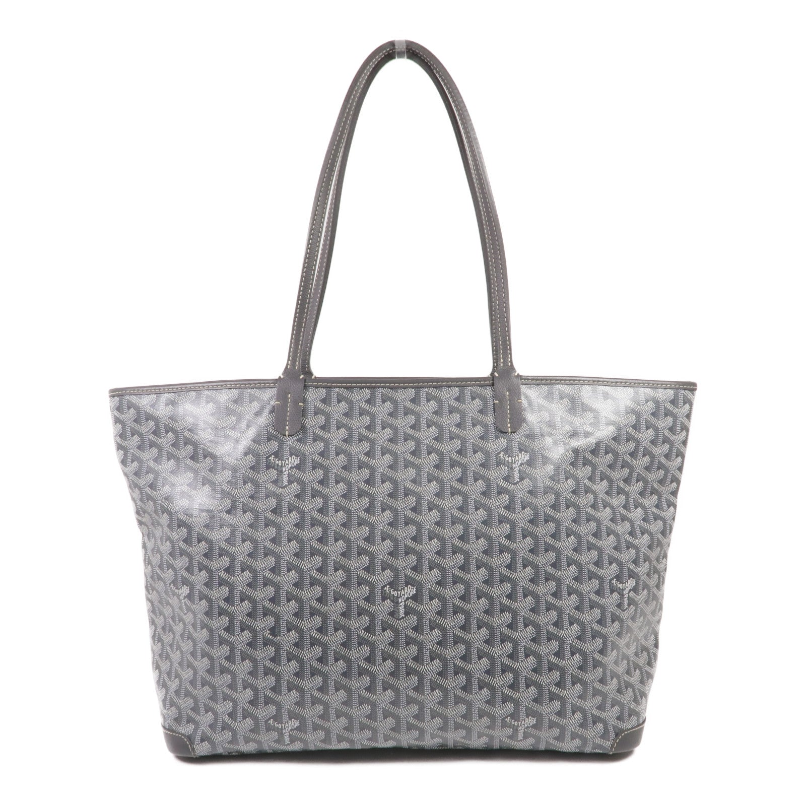 GOYARD 塗層帆布Artois MM銀扣肩背袋/手挽袋