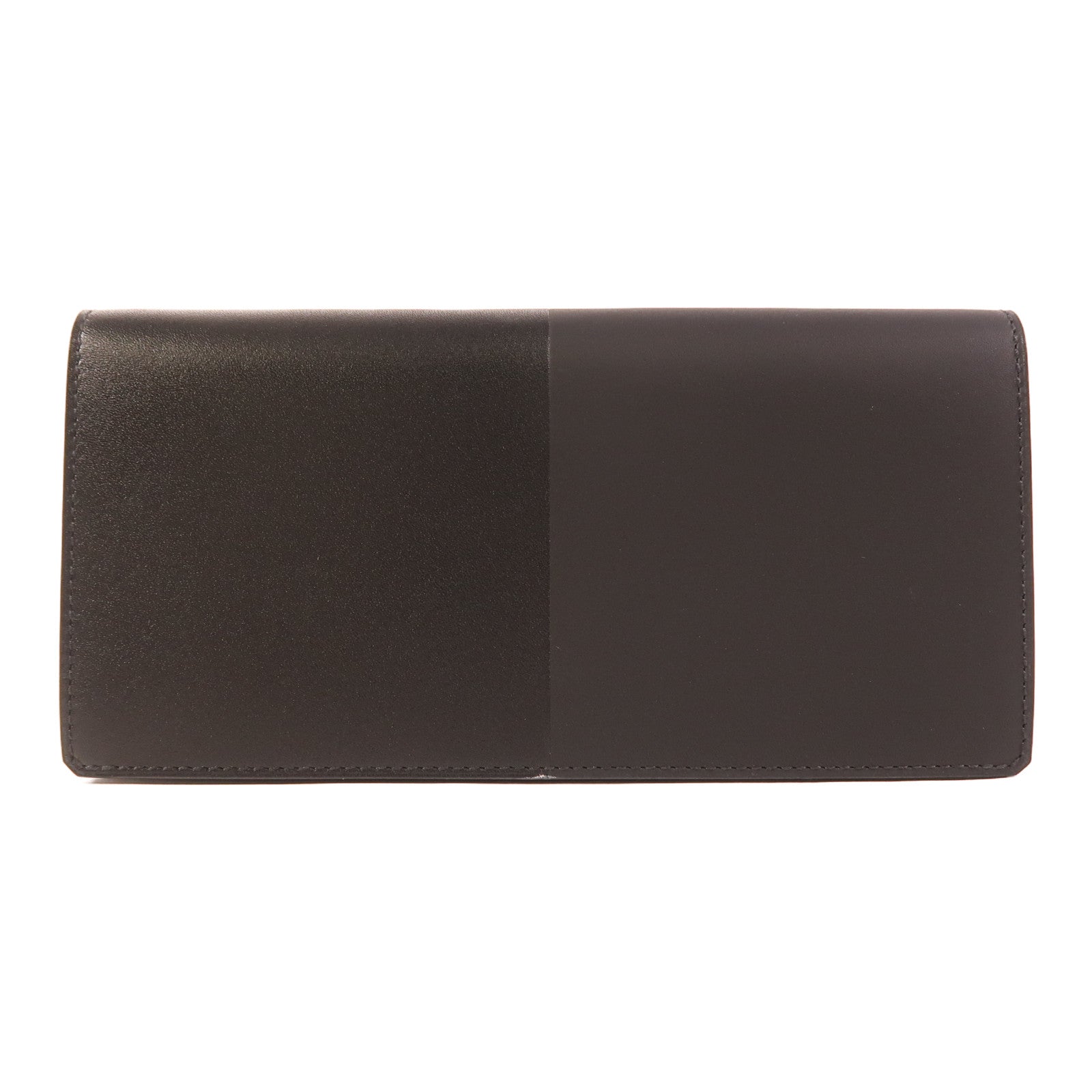 HERMES Sombrero皮革/Tadelakt皮革Manhattan Long Wallet長錢包Noir