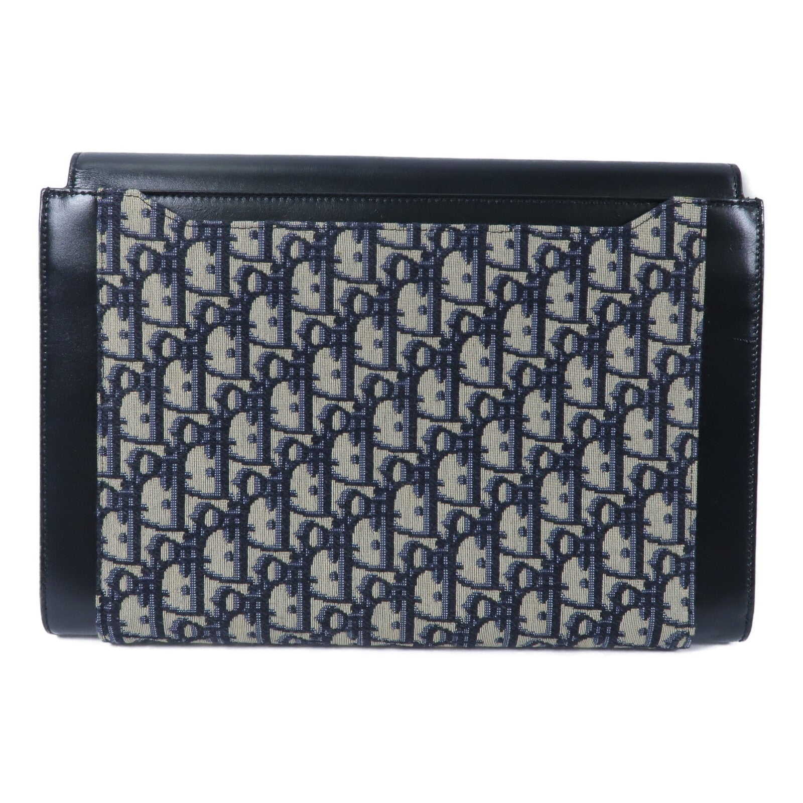 Dior 牛皮皮革/帆布Dior Homme Saddle Pouch手提包