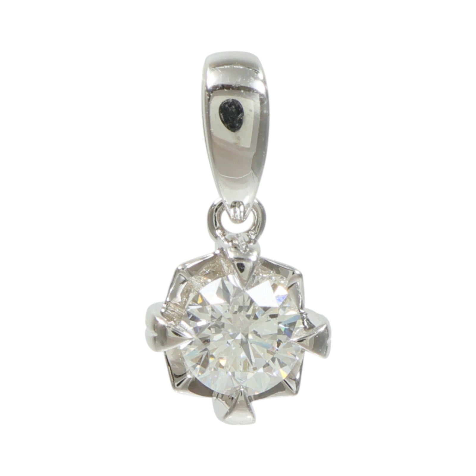 JEWELRY 18K白金Diamond Pendant鑽石吊墜