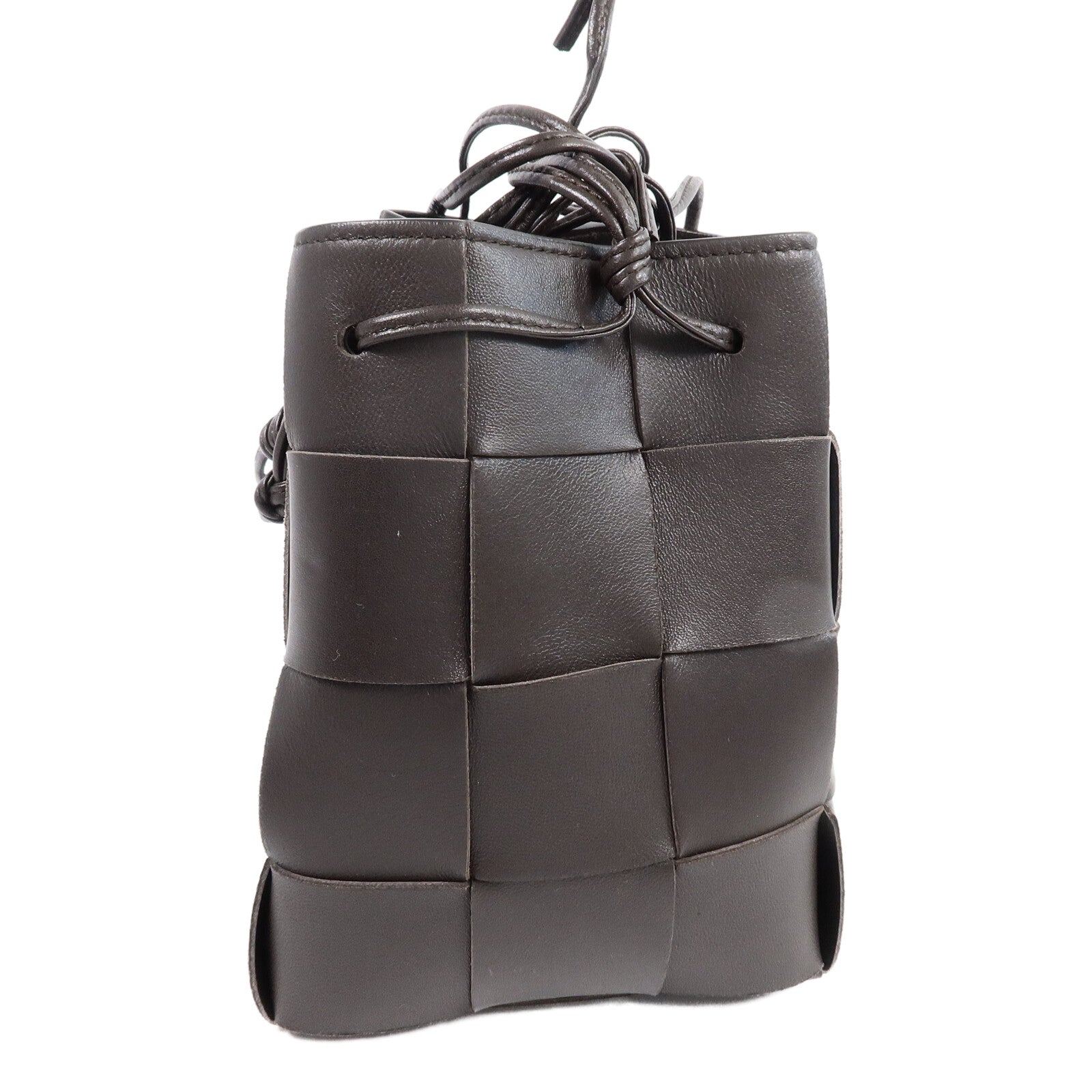 BOTTEGA VENETA 牛皮皮革Cassette Bucket Bag Small肩背袋