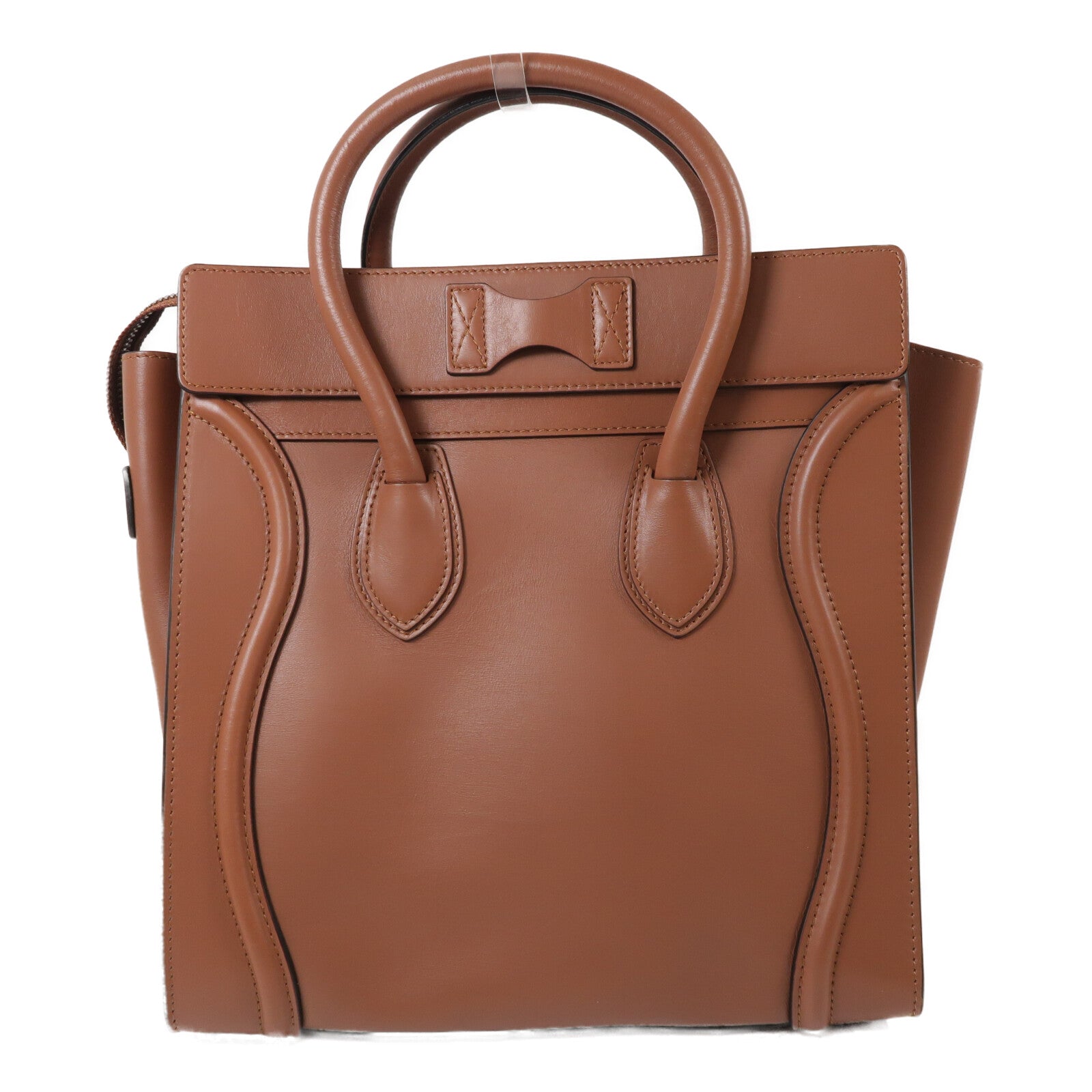 CELINE 牛皮皮革Luggage Tote手挽袋