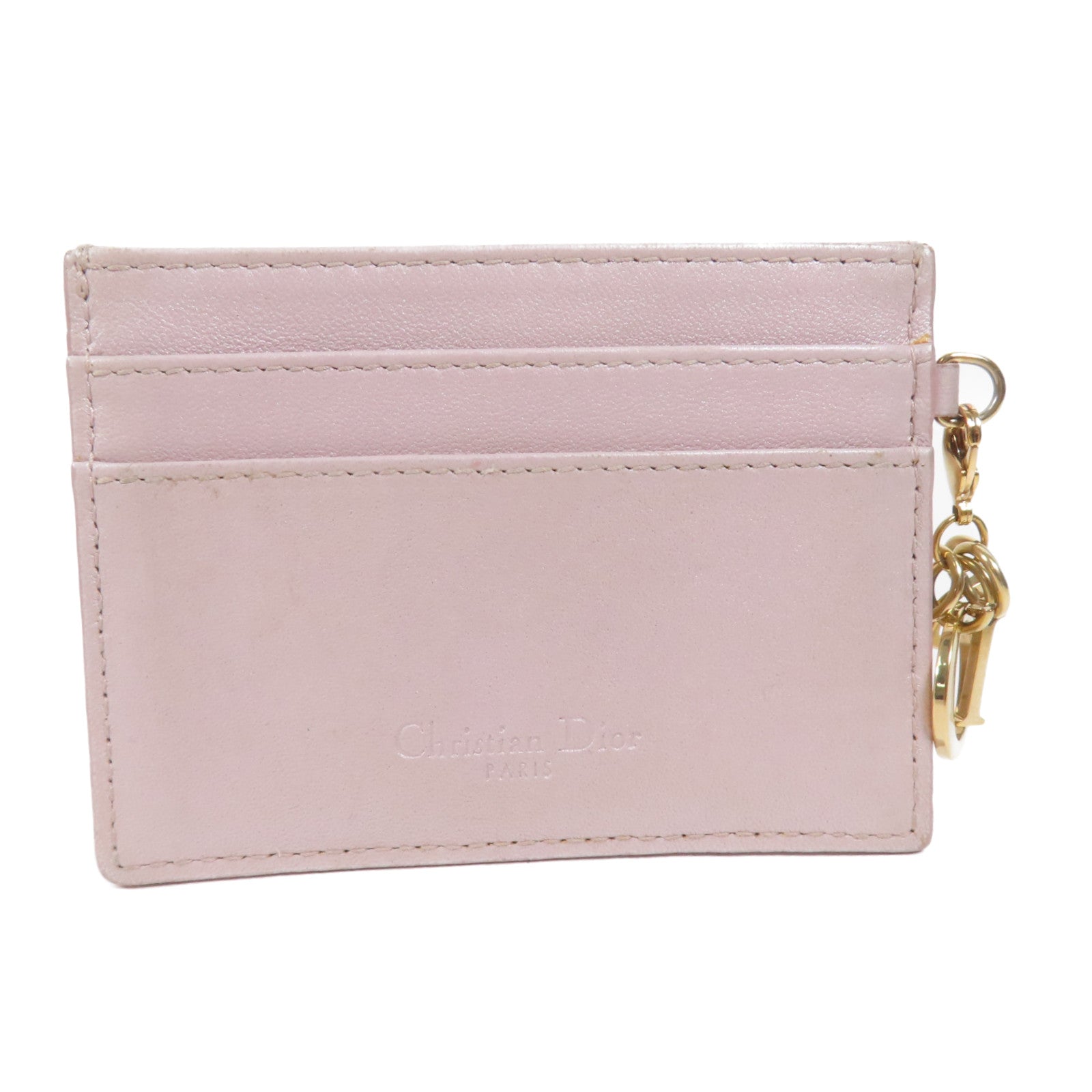 Dior 羊皮皮革Card Case金扣卡片套