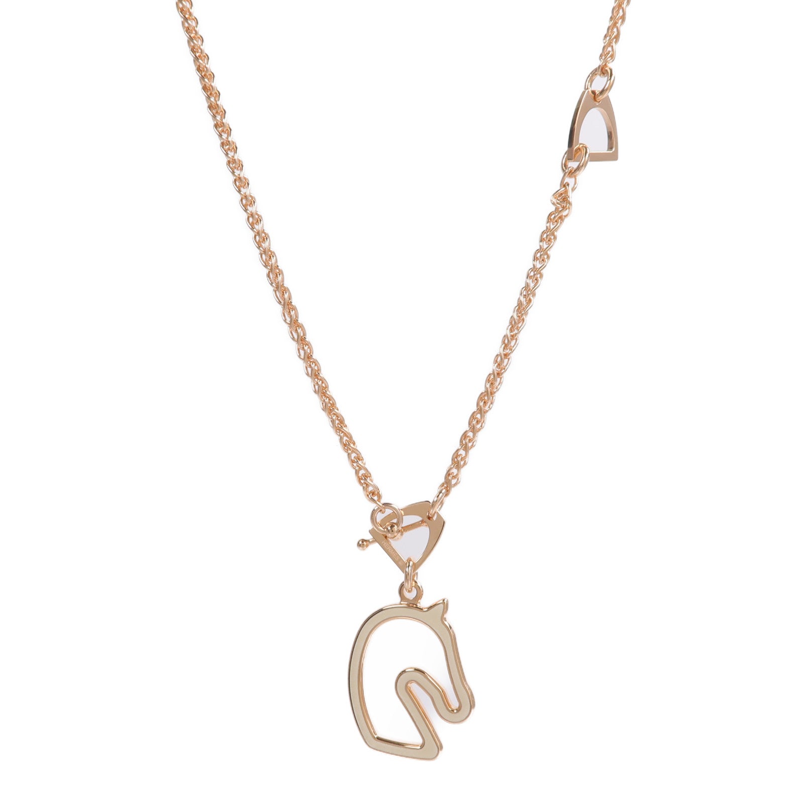 HERMES 金屬Tonnerre Necklace項鍊
