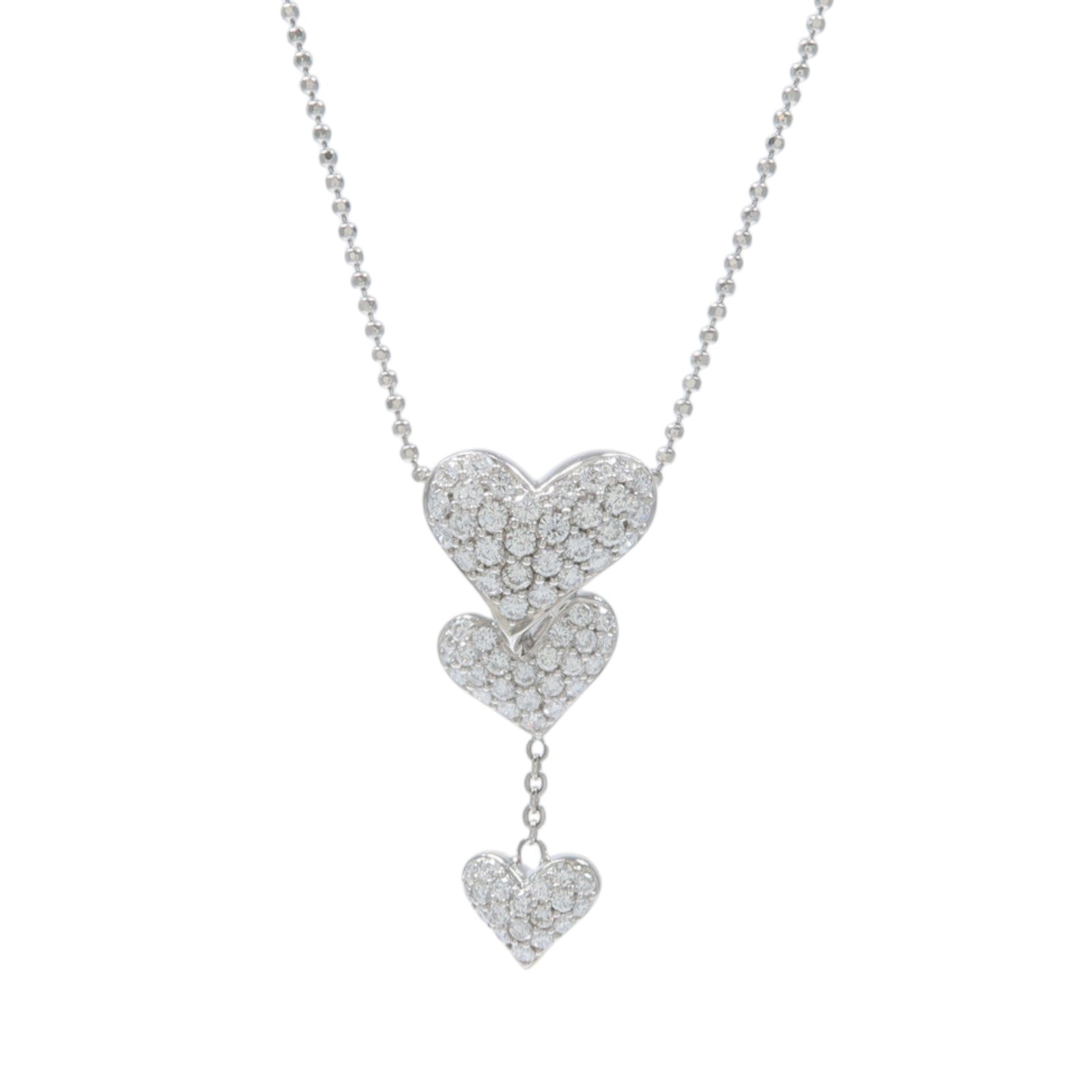 JEWELRY 18K白金Diamond Necklace鑽石項鍊