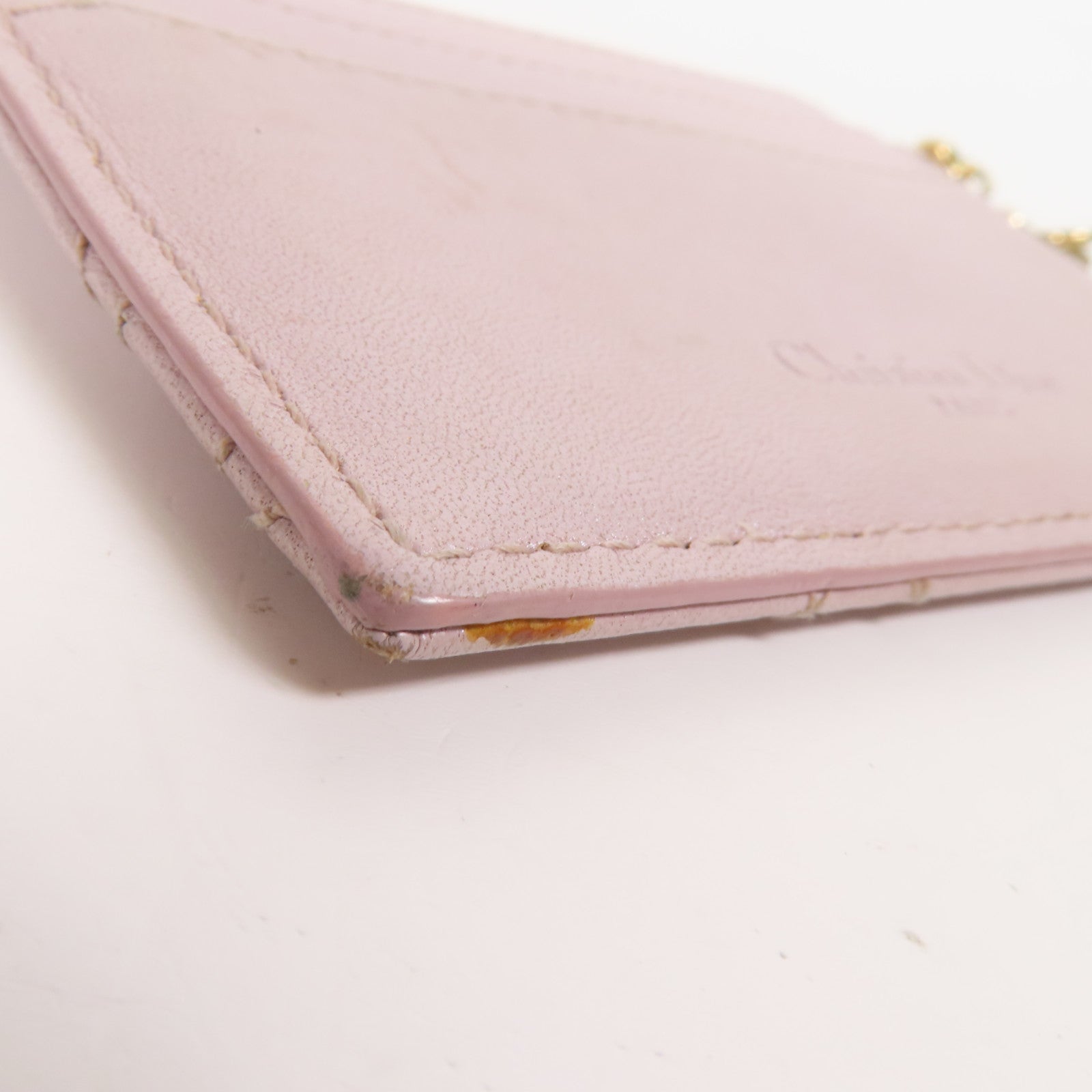 Dior 羊皮皮革Card Case金扣卡片套