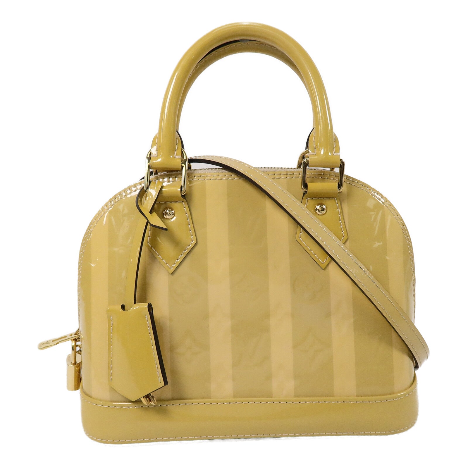 LOUIS VUITTON 【激減優惠】Monogram Vernis Alma BB手挽肩背兩用袋