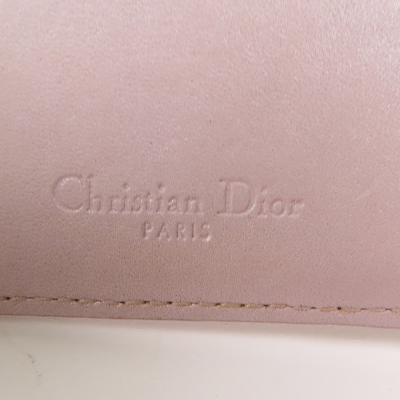 Dior 羊皮皮革Card Case金扣卡片套