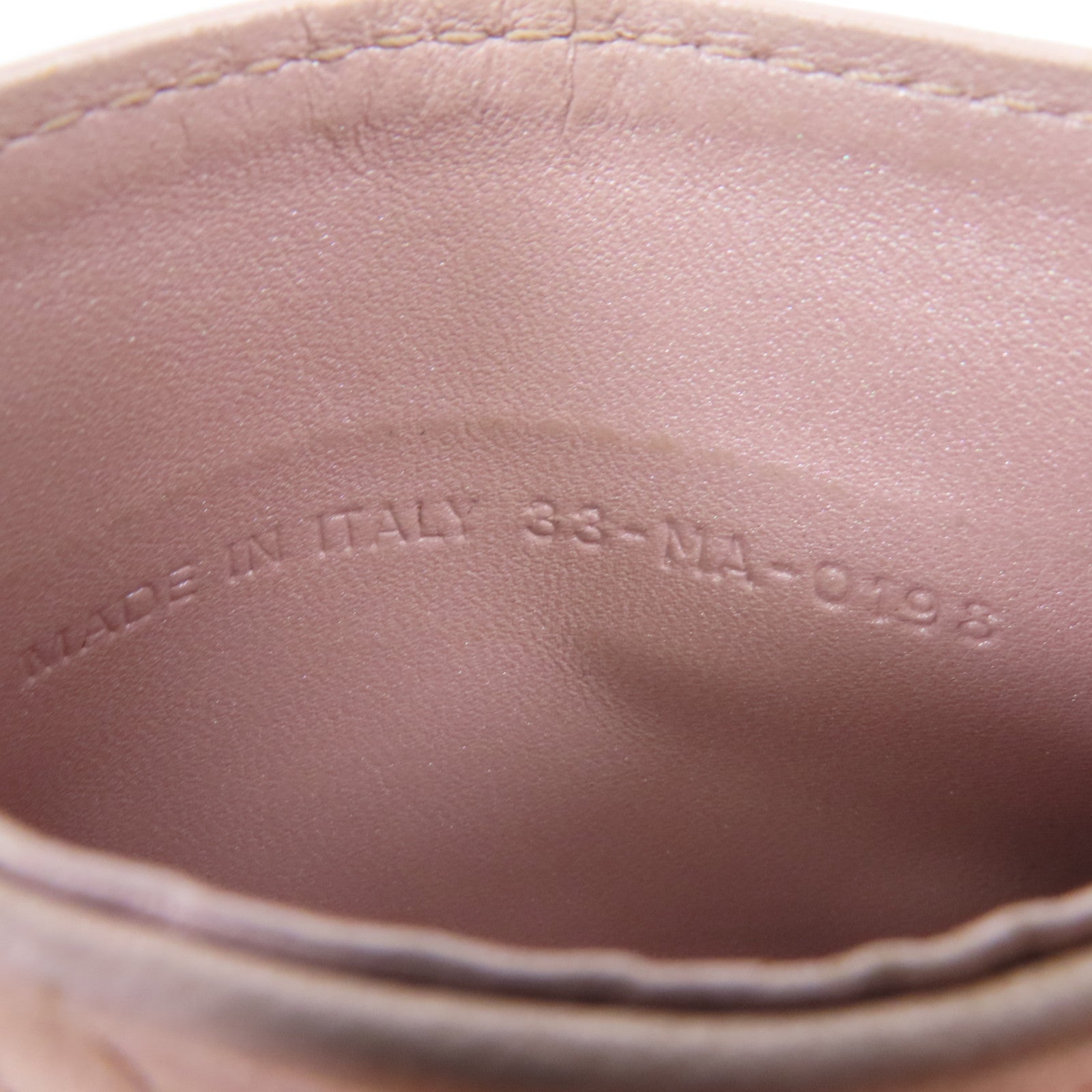 Dior 羊皮皮革Card Case金扣卡片套