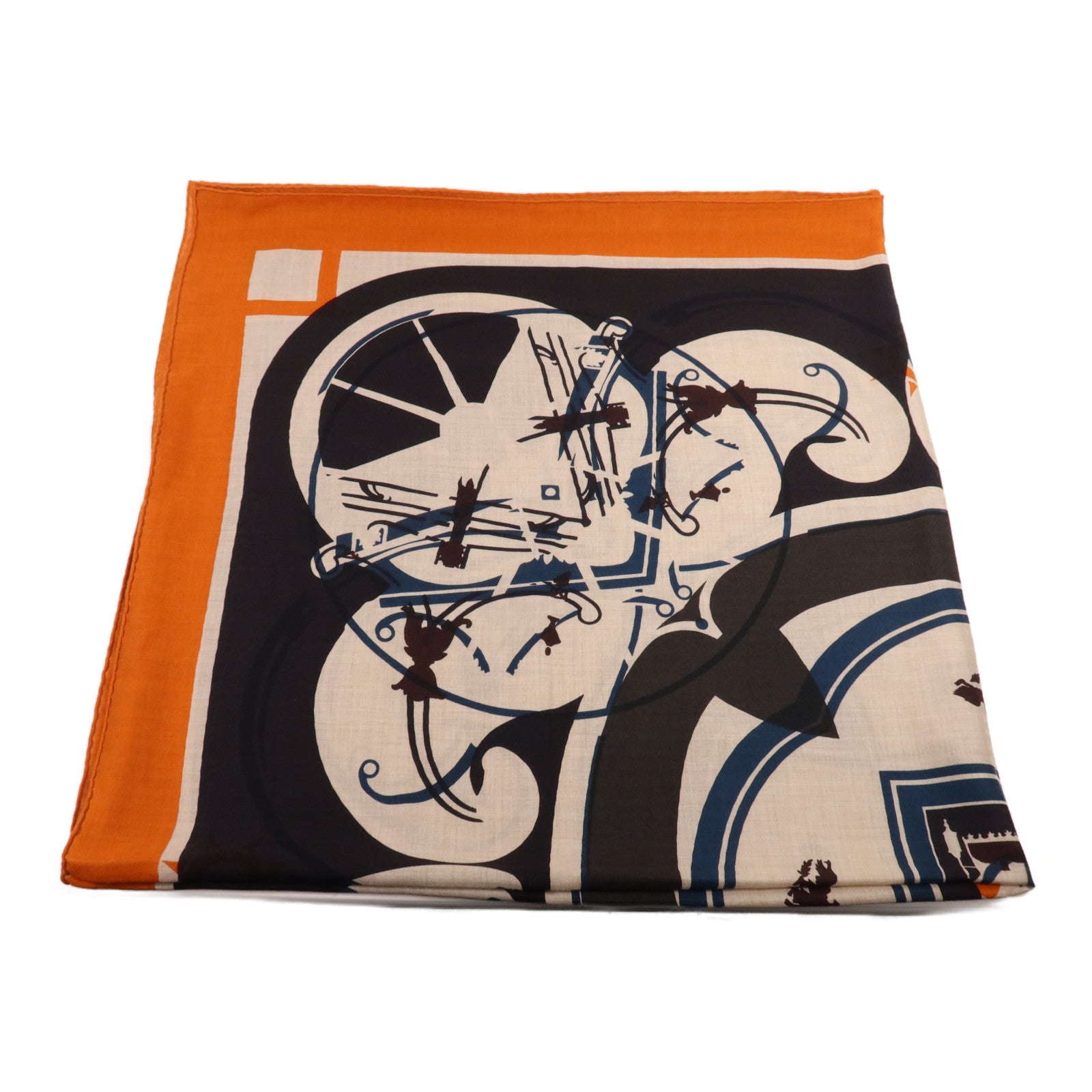 HERMES 羊絨/絲質Scarf圍巾