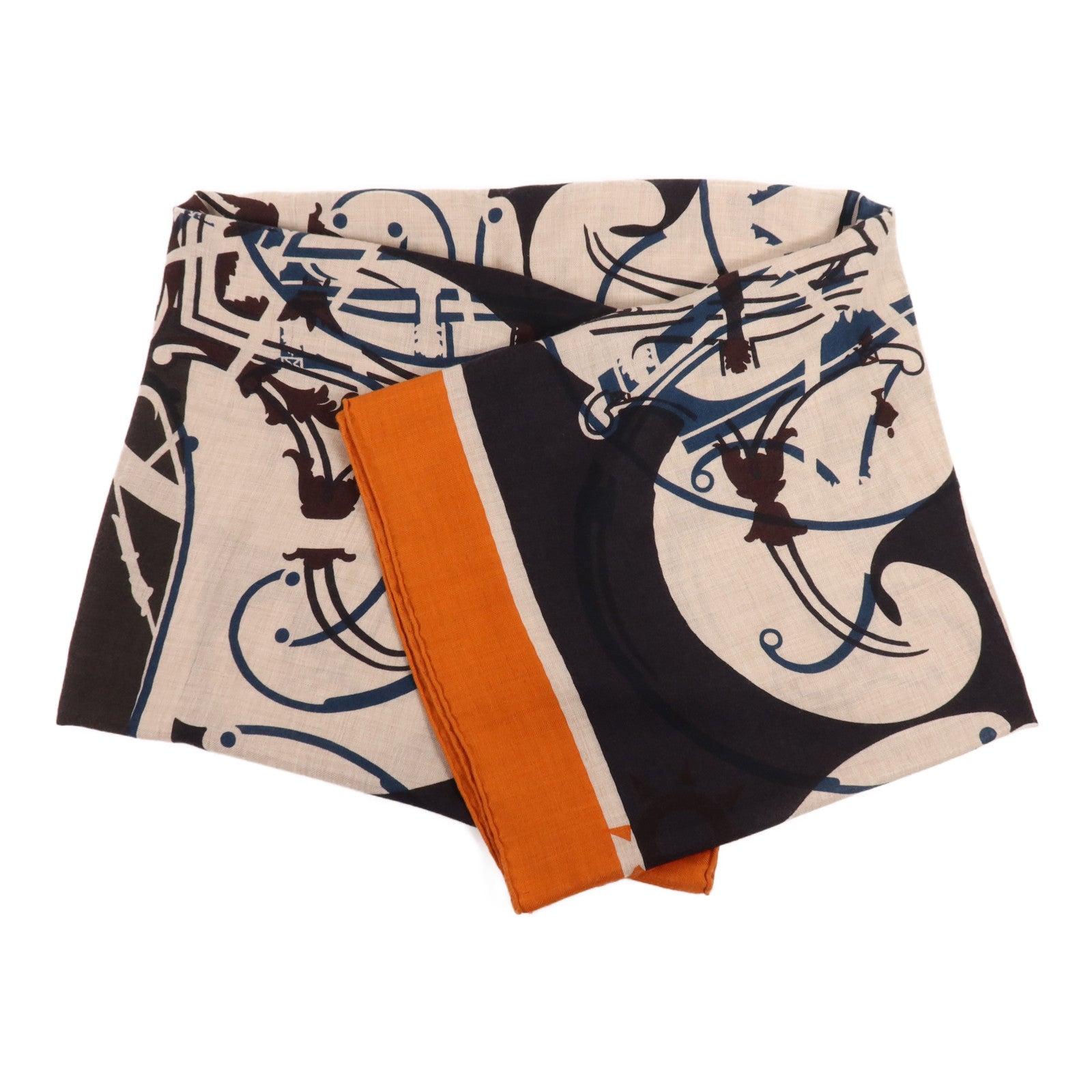 HERMES 羊絨/絲質Scarf圍巾