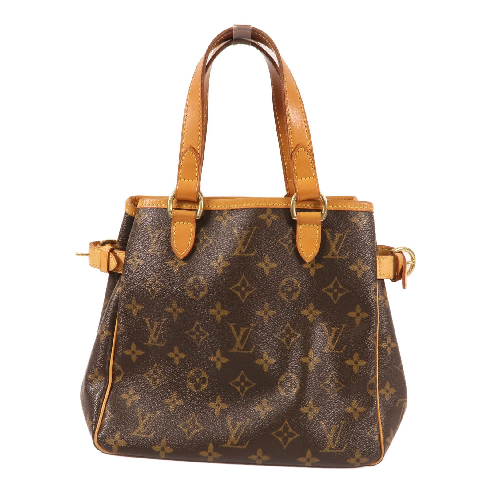 LOUIS VUITTON Monogram Batignolles Vertical金扣手挽袋