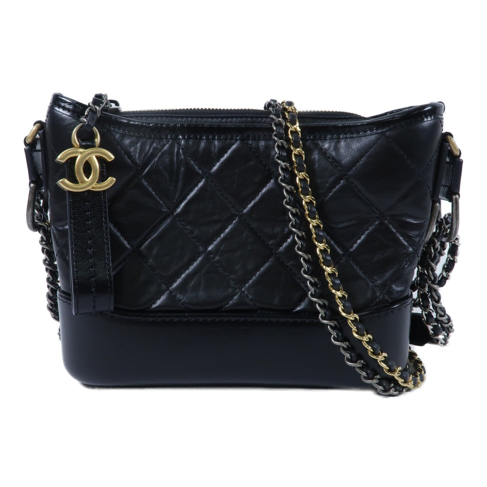 CHANEL 牛皮皮革Gabrielle Small肩背袋