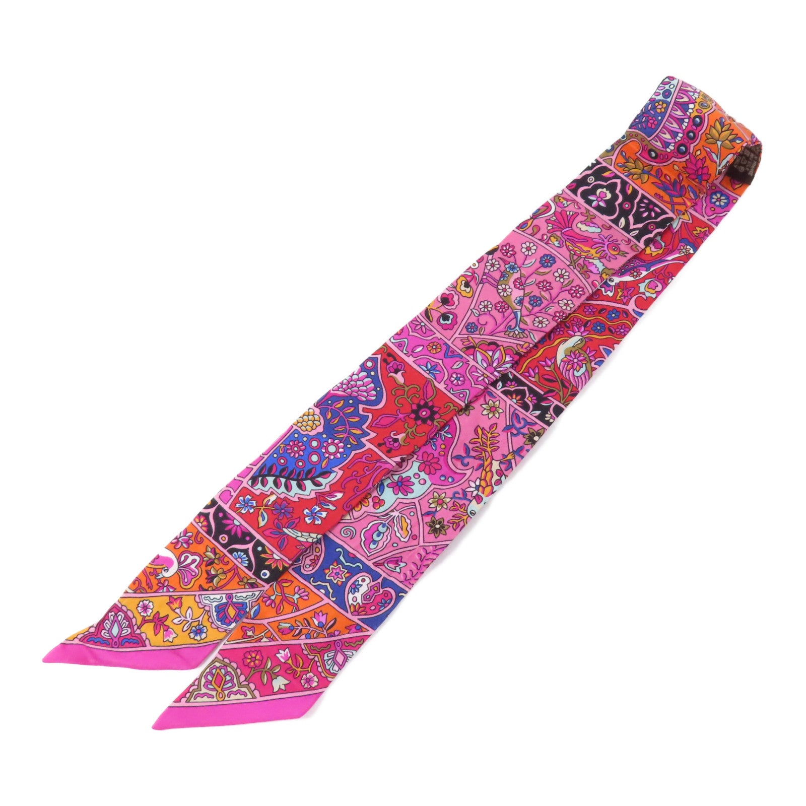 HERMES 絲質Twilly絲巾