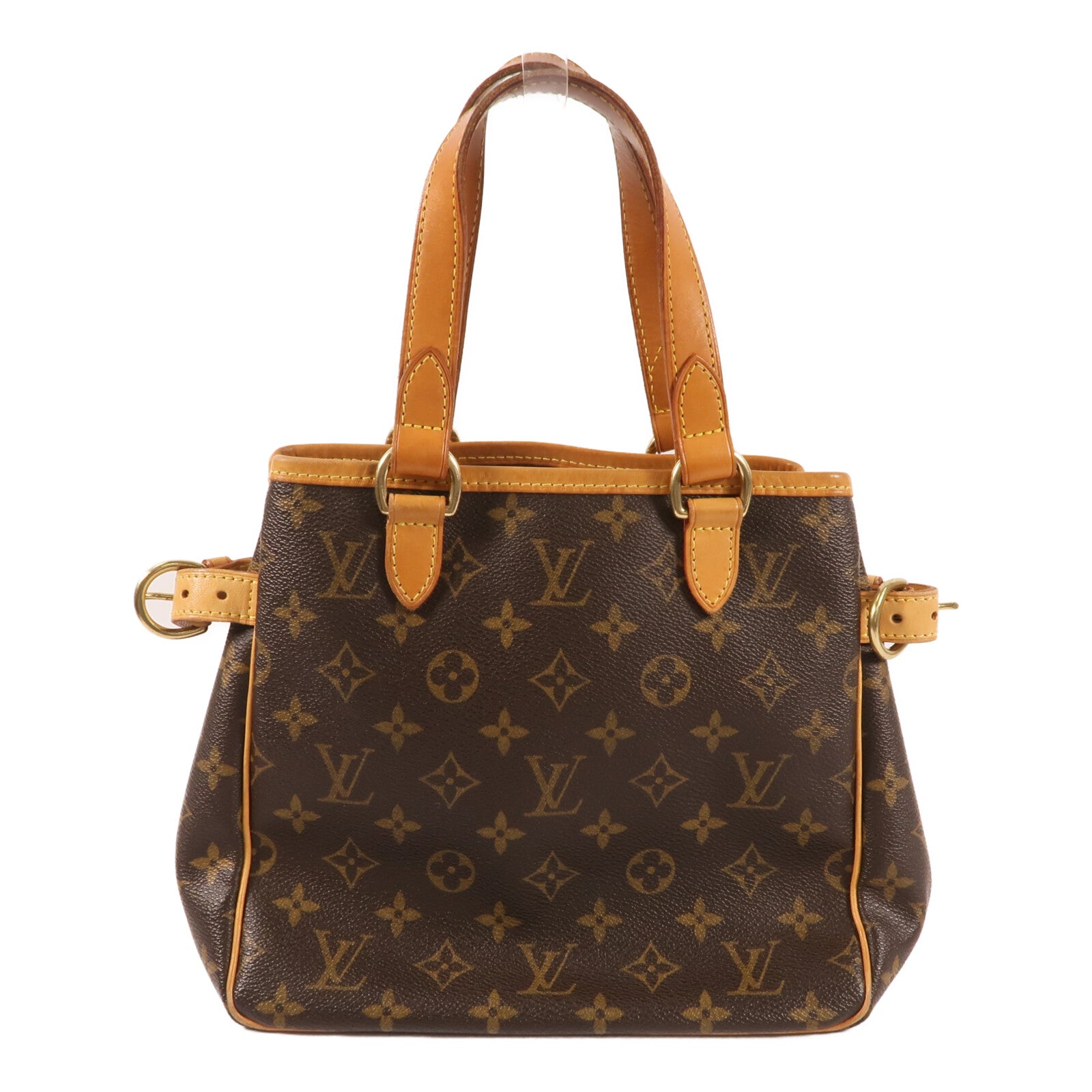 LOUIS VUITTON Monogram Batignolles Vertical金扣手挽袋