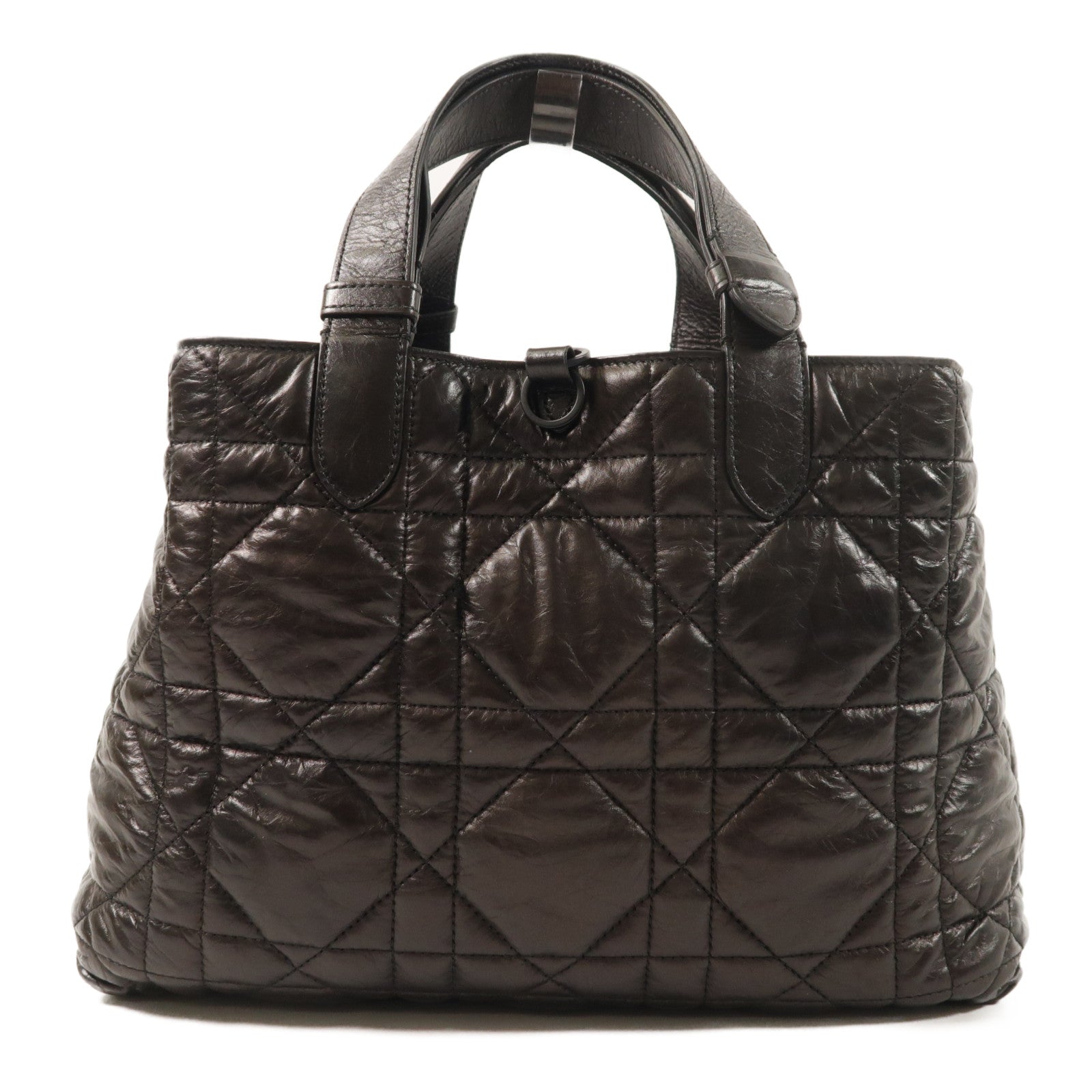 Dior 牛皮皮革Toujours Medium So Black手挽袋/肩背袋