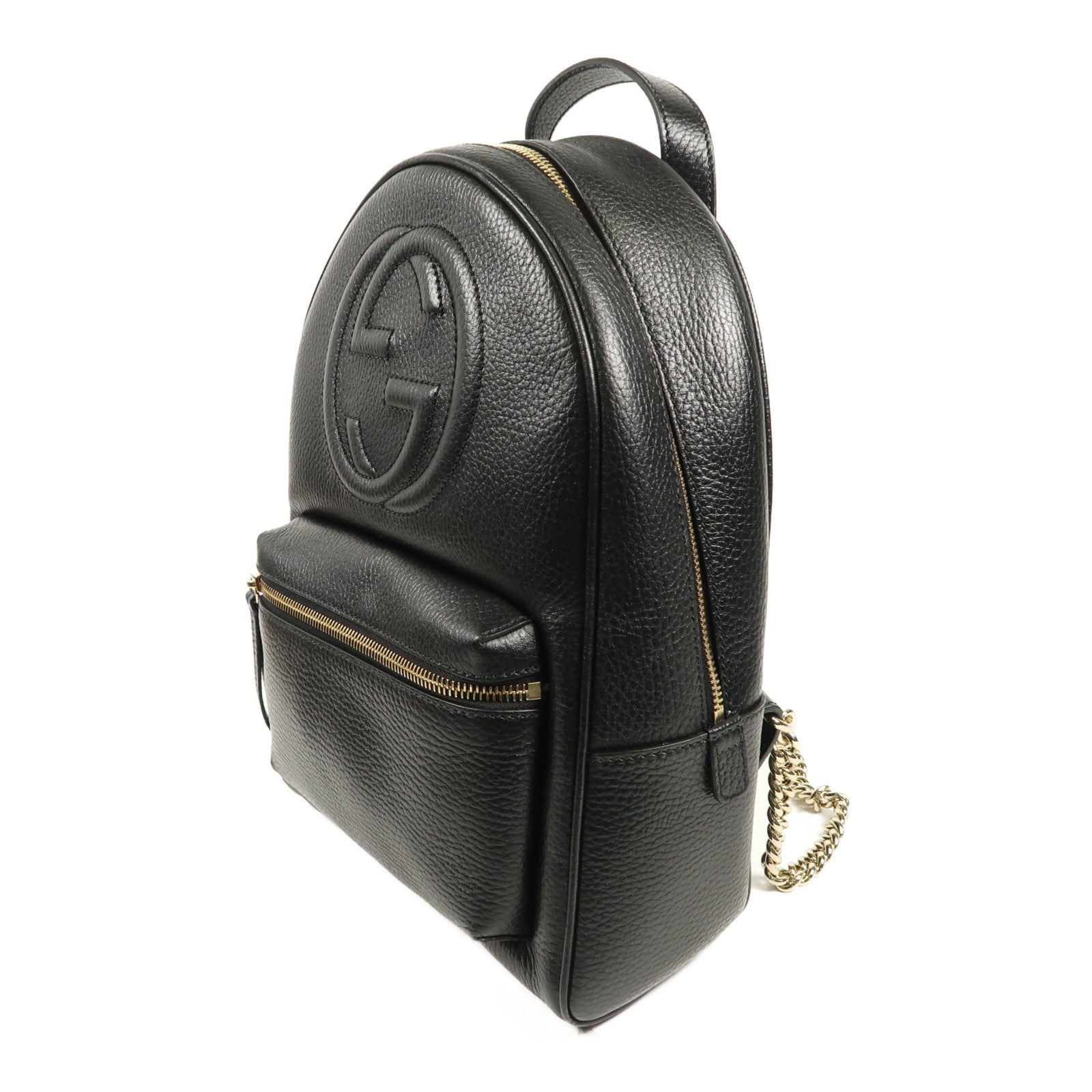 GUCCI 牛皮皮革Back Pack金扣背包