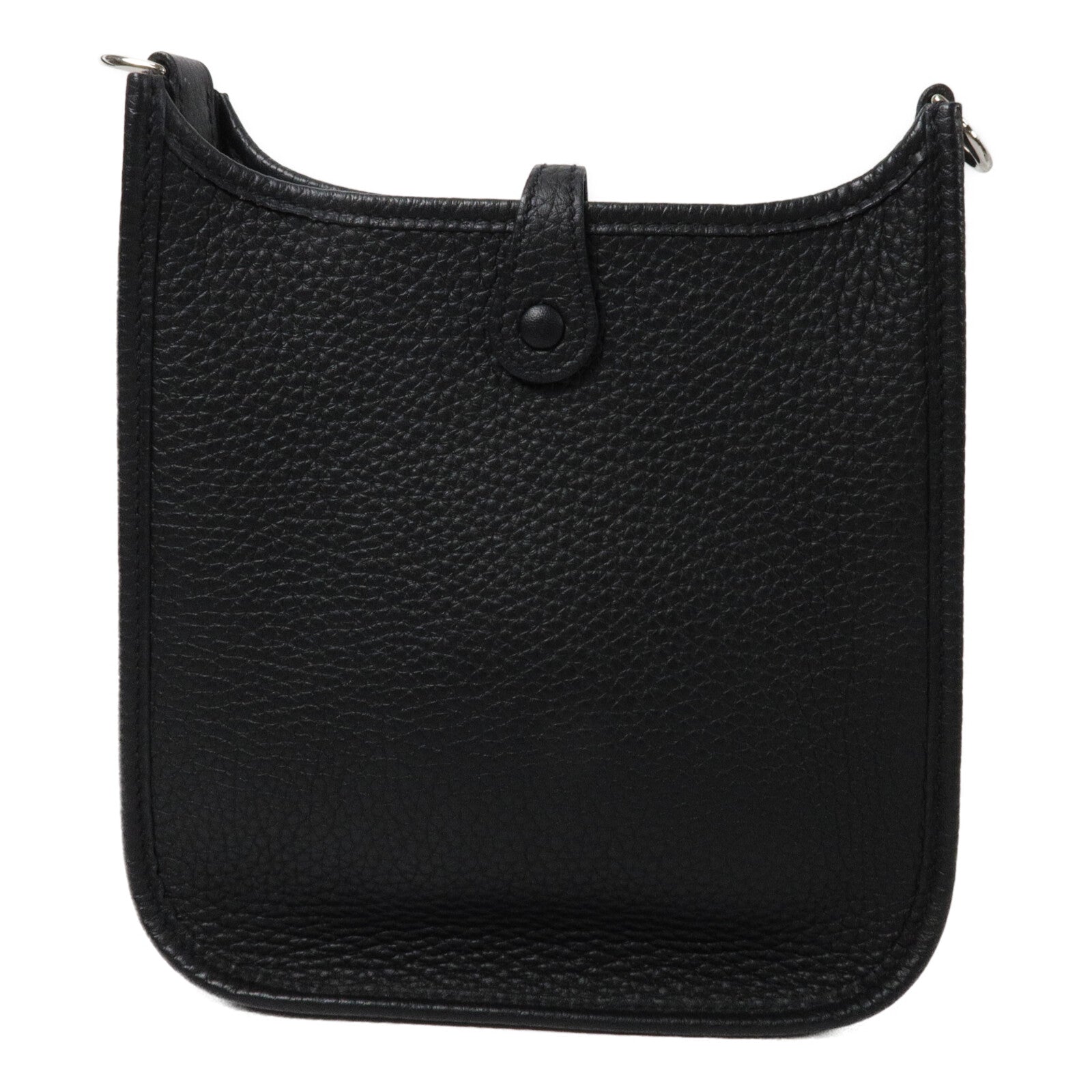 HERMES Clemence皮革Evelyne TPM肩背袋Noir