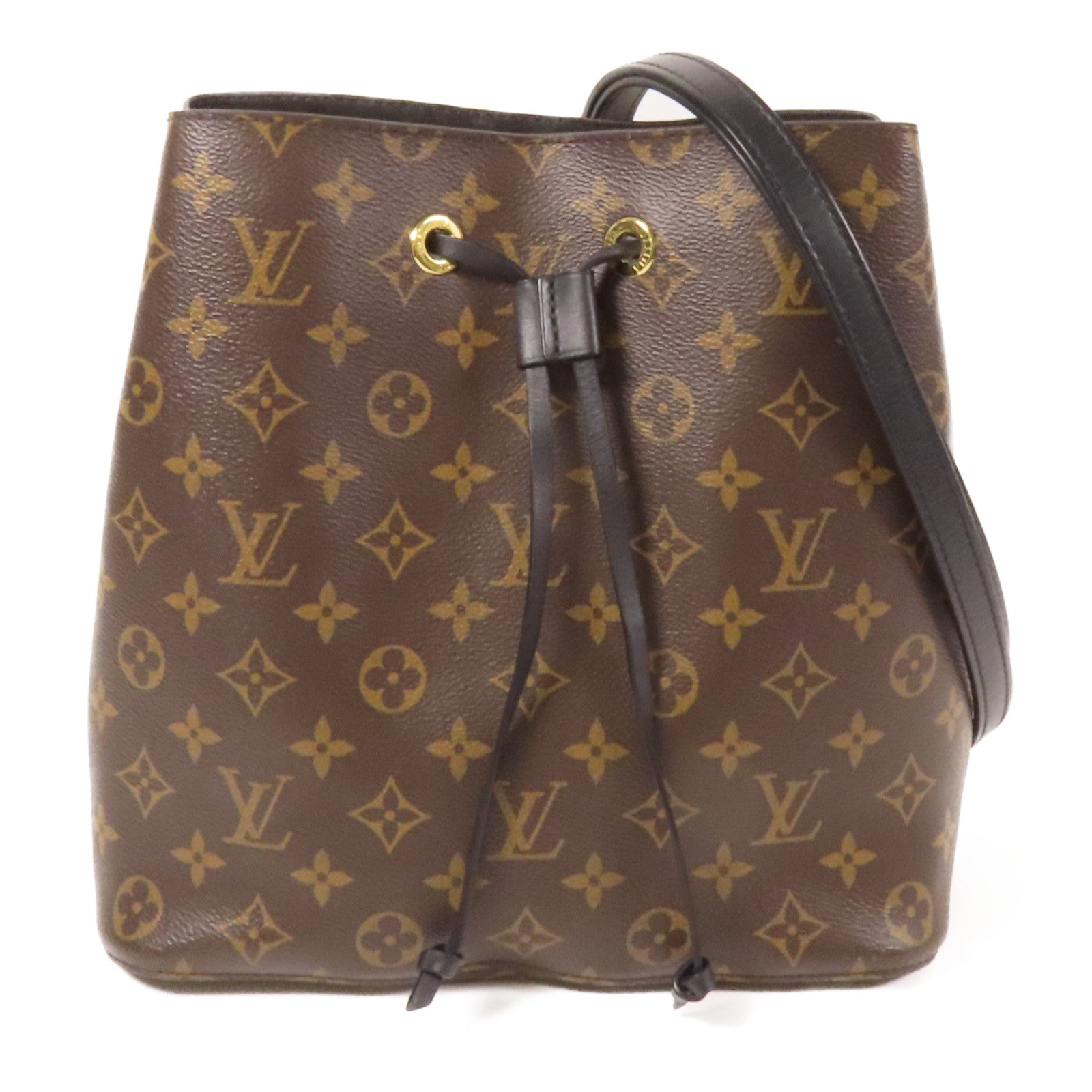 LOUIS VUITTON Monogram Neo Noe MM金扣肩背袋
